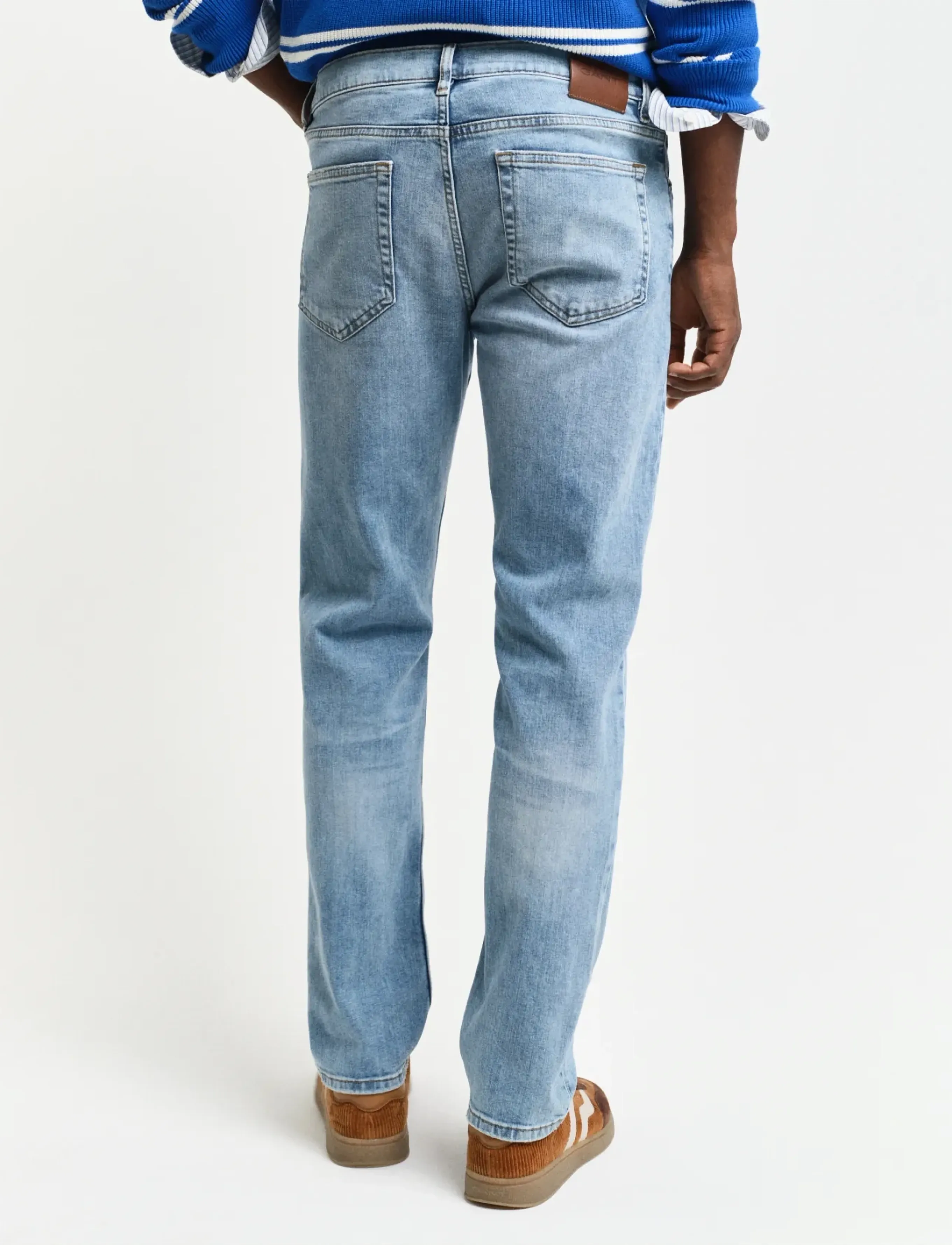 Gant - REGULAR GANT JEANS - regular jeans - light blue vintage - 3