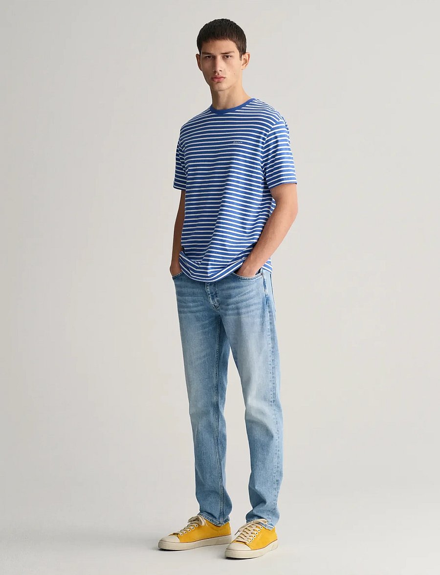 Gant - REGULAR GANT JEANS - normale jeans - light blue vintage - 5