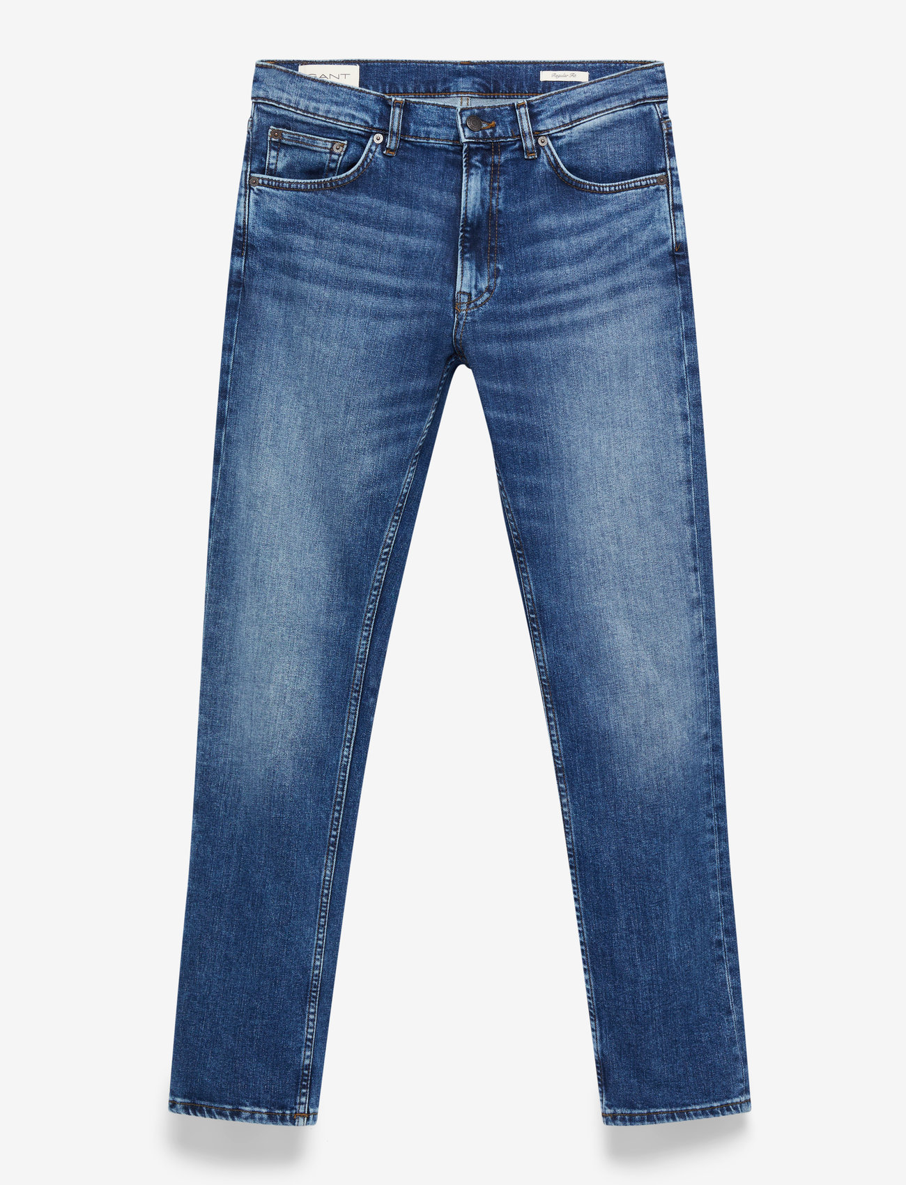 GANT - REGULAR GANT JEANS - tavalised teksad - mid blue vintage - 1