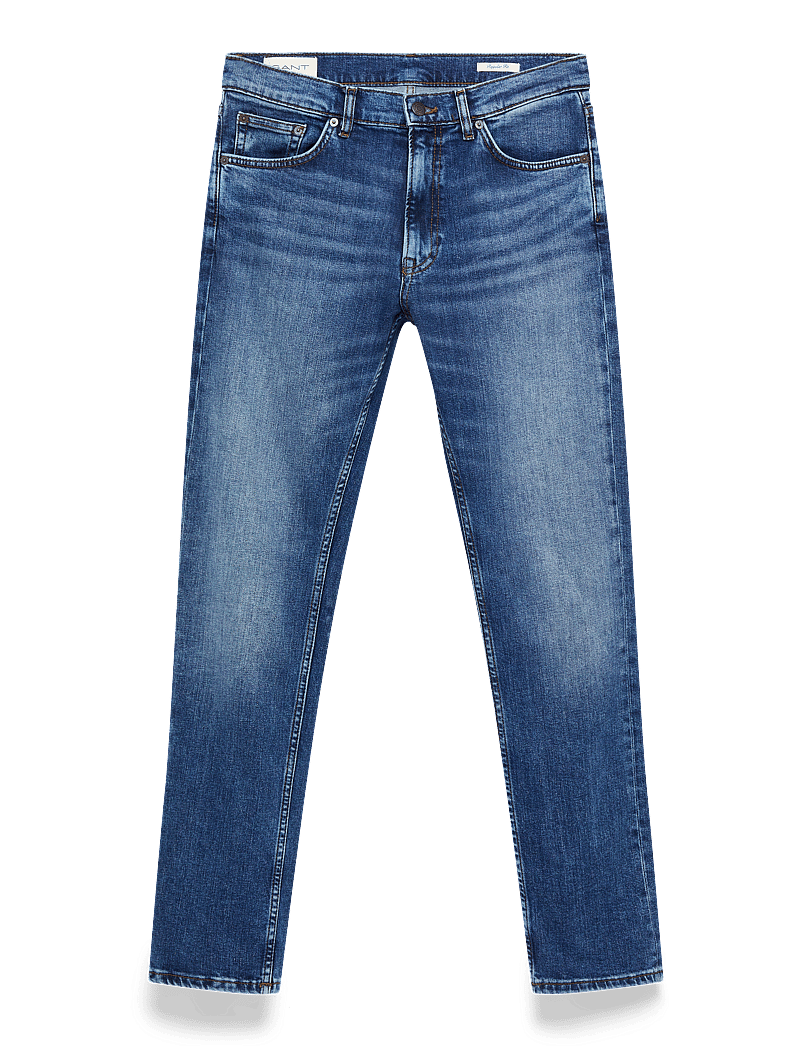 GANT - REGULAR GANT JEANS - regular jeans - mid blue vintage - 1