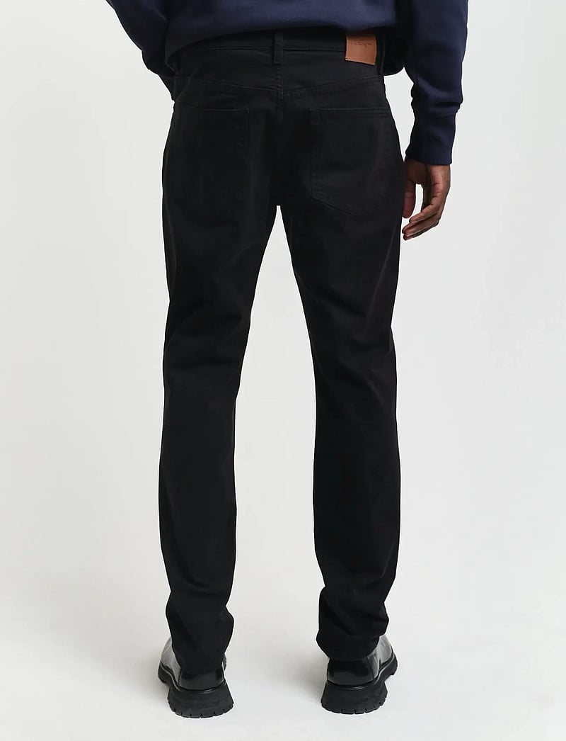 GANT - SLIM DESERT JEANS - slim jeans - black - 3