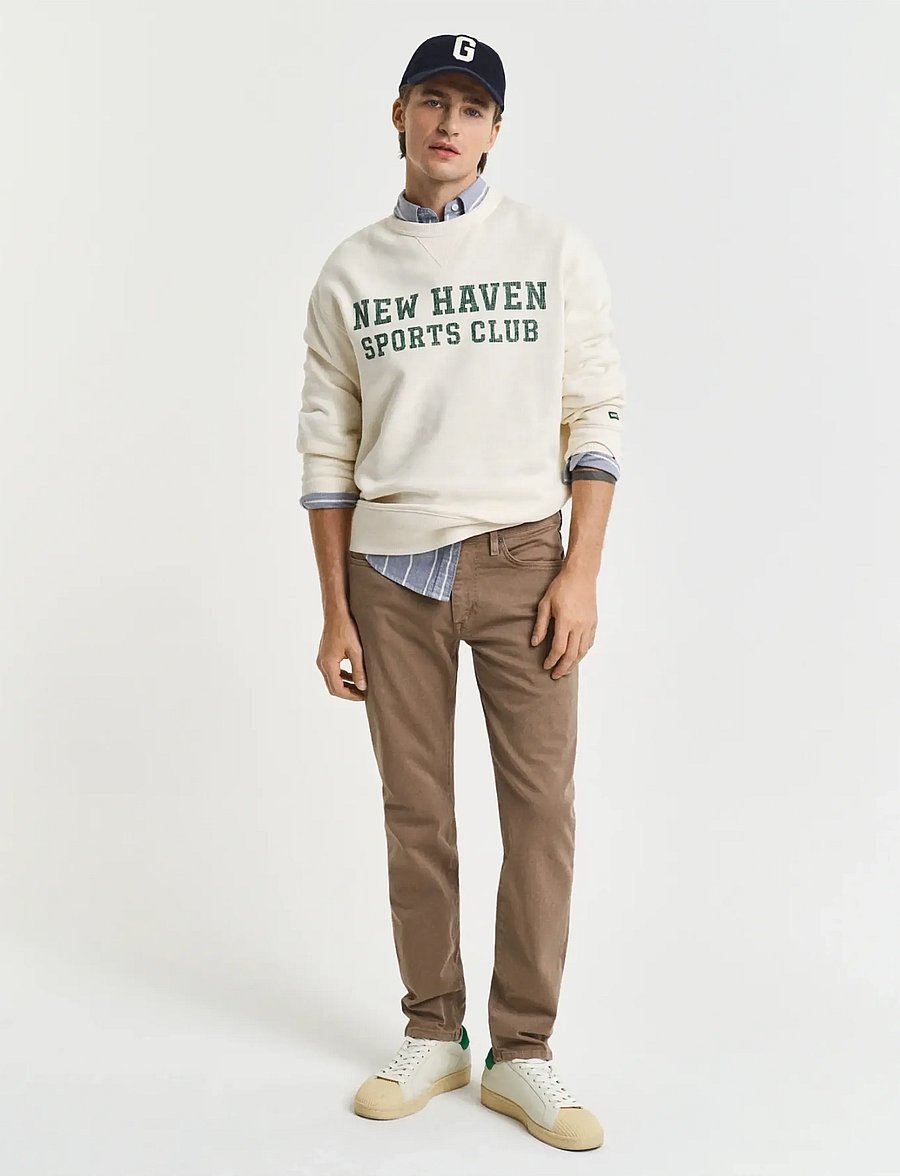 Gant - SLIM DESERT JEANS - slim jeans - desert brown - 0