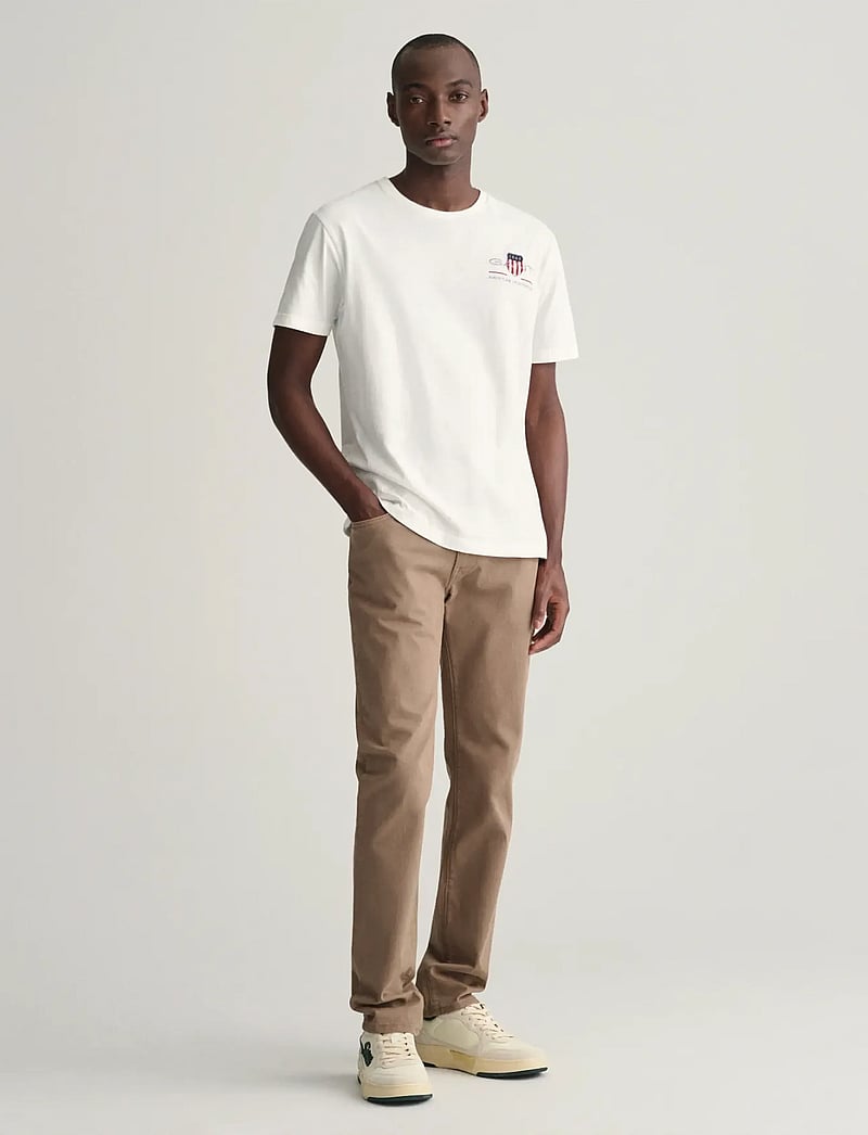 Gant - SLIM DESERT JEANS - slim jeans - desert brown - 5