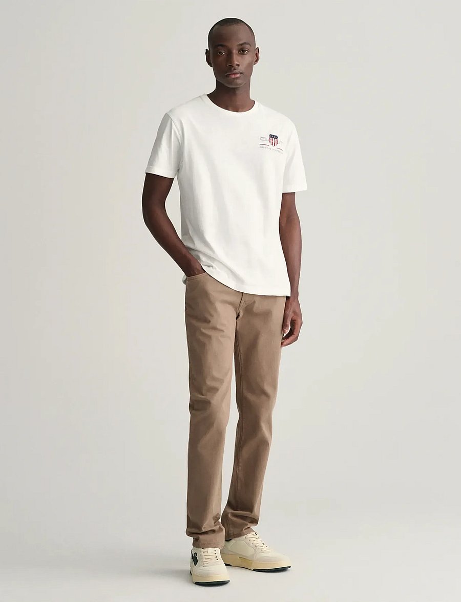Gant - SLIM DESERT JEANS - slim jeans - desert brown - 5