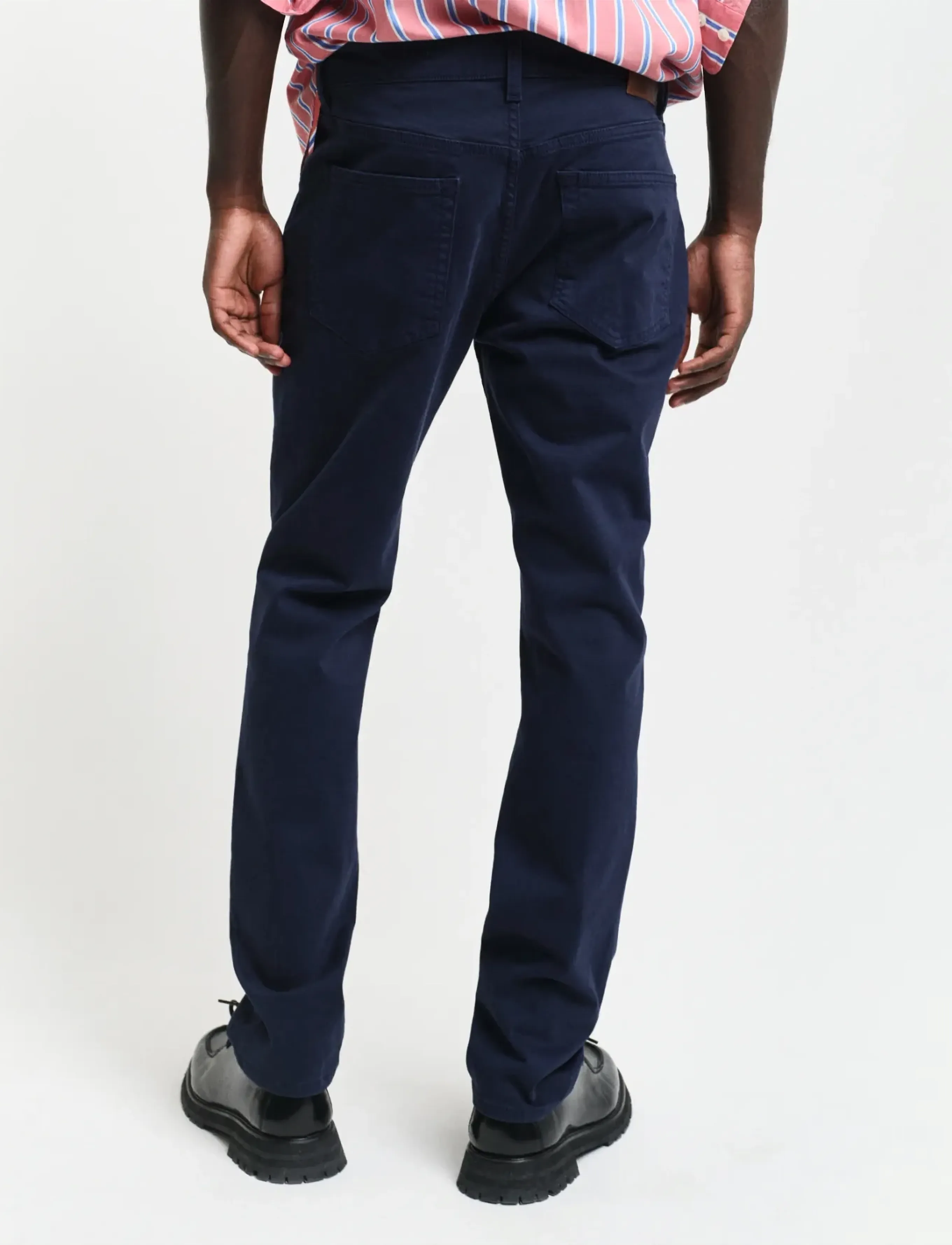 Gant SLIM DESERT JEANS - Tänavastiil - MARINE / khaki/green