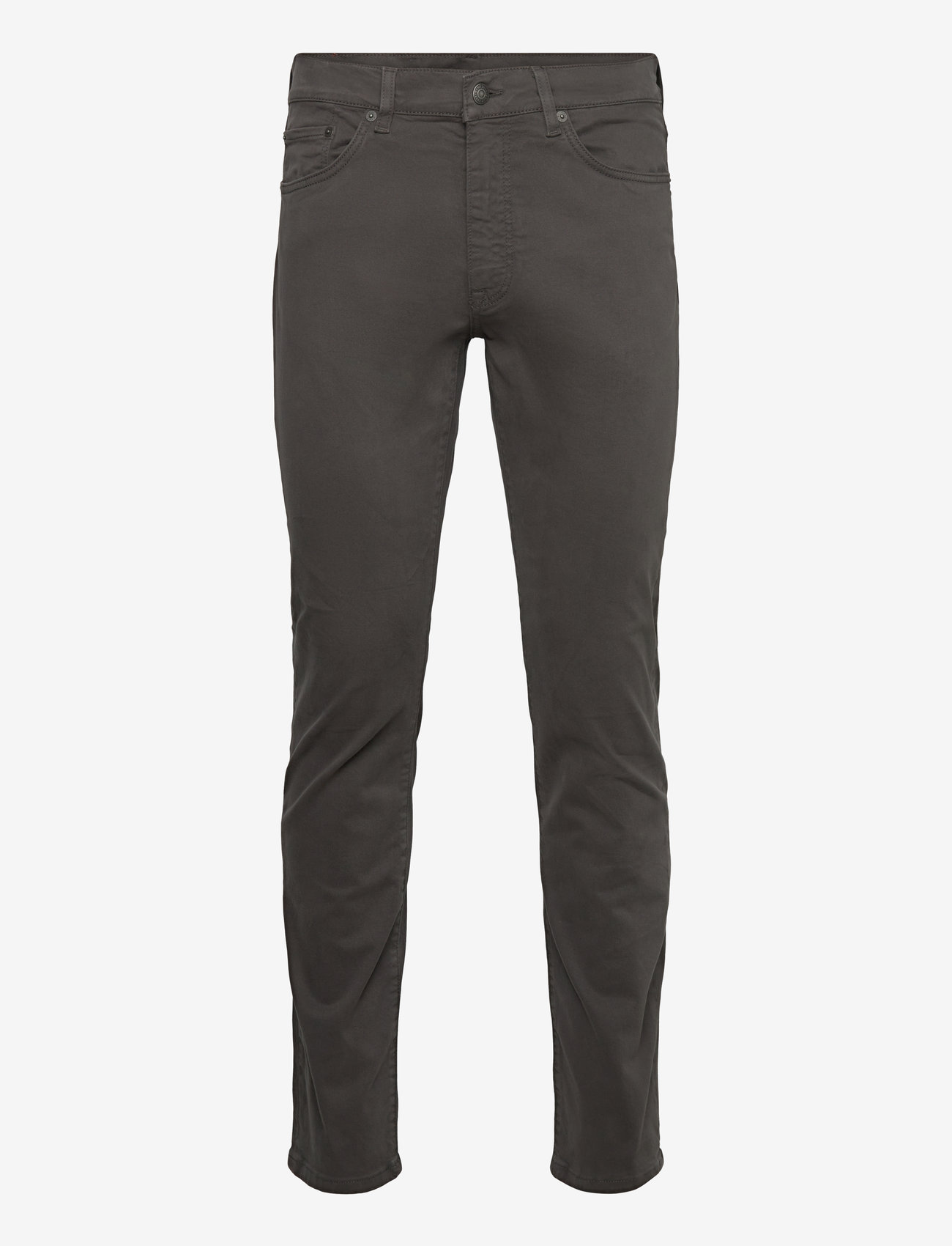 GANT - REGULAR DESERT JEANS - bukser & jeans - antracite - 1
