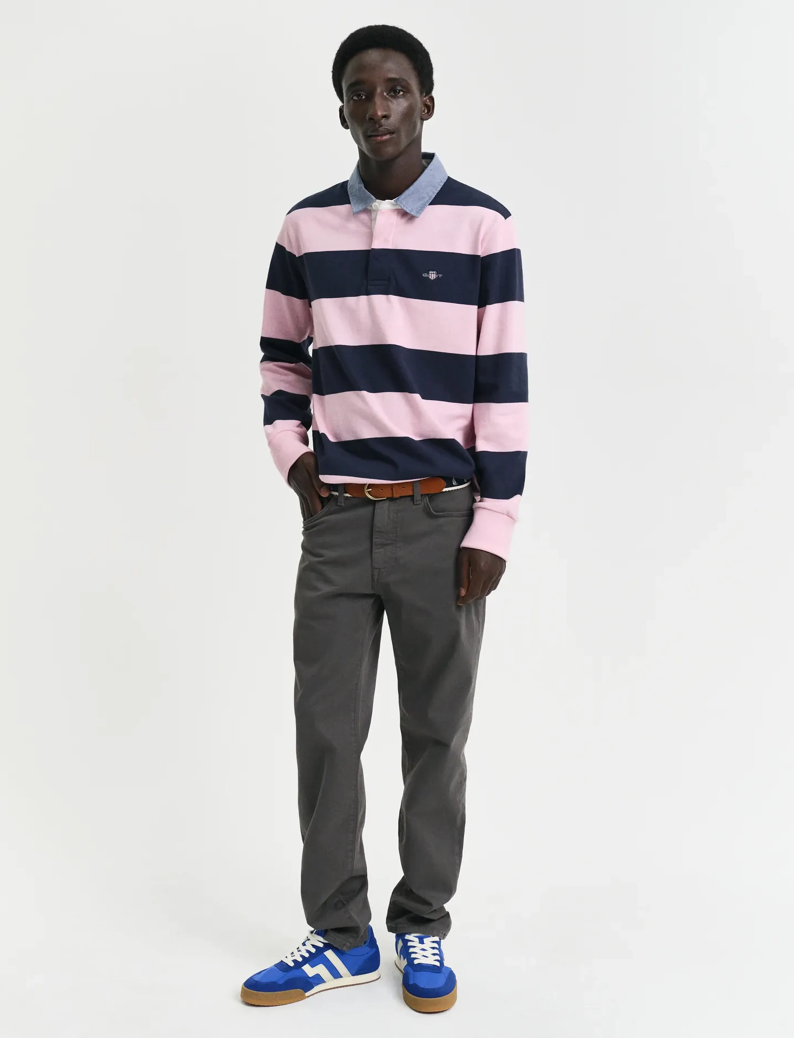 GANT REGULAR DESERT JEANS - Teksad - ANTRACITE / grey