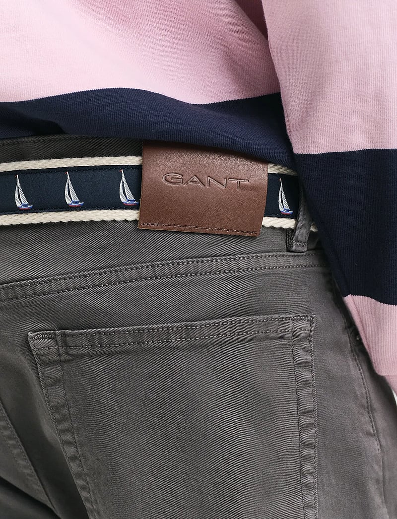 GANT - REGULAR DESERT JEANS - regular jeans - antracite - 4