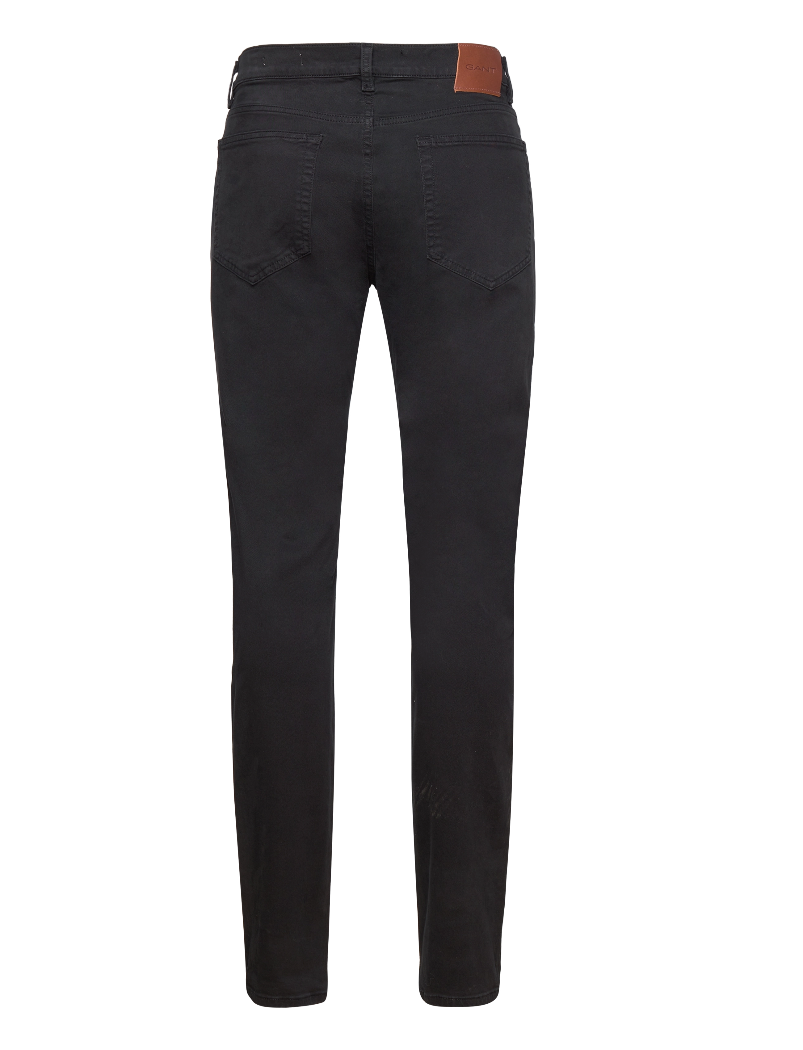 Gant - REGULAR DESERT JEANS - bukser & jeans - black - 2
