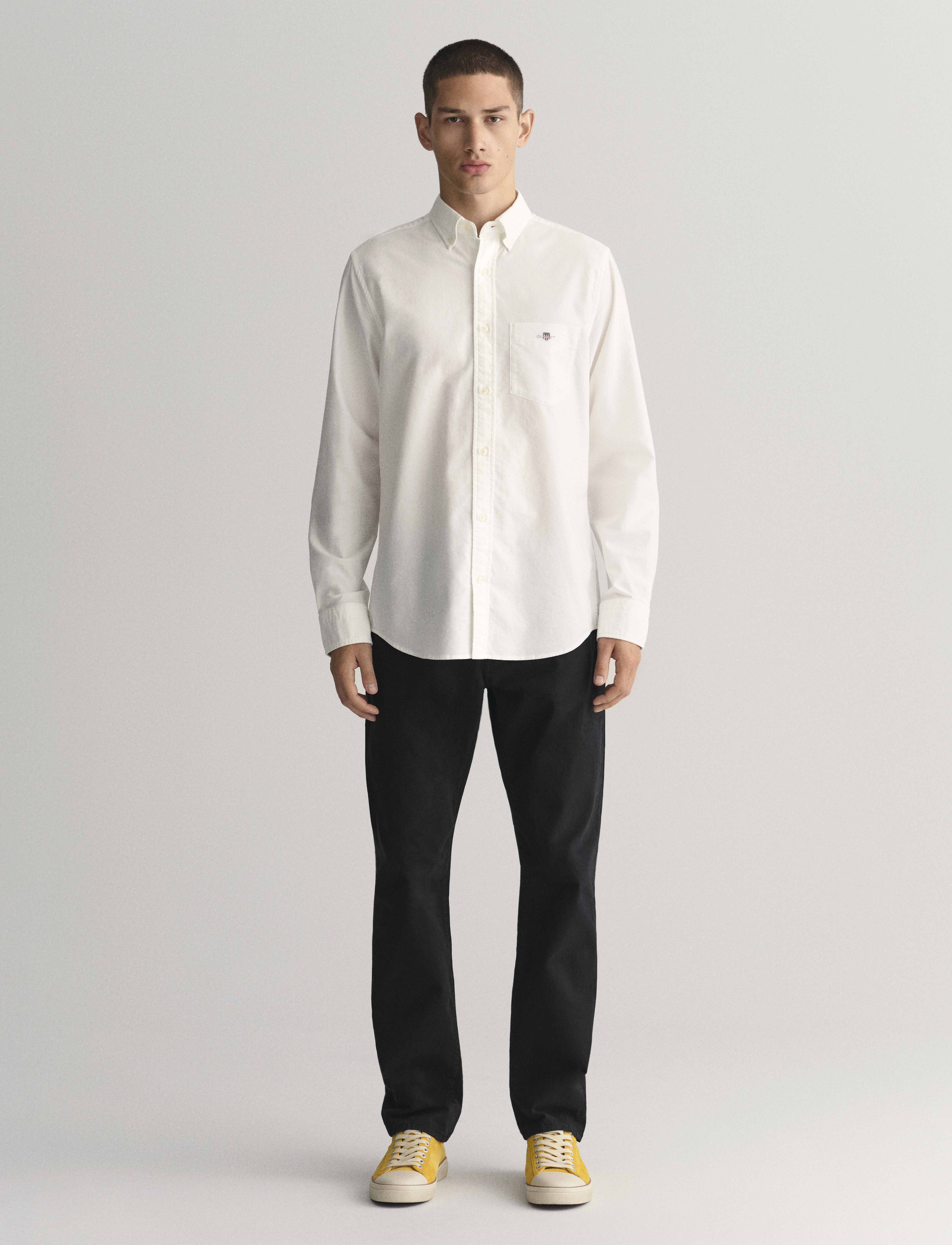 Gant - REGULAR DESERT JEANS - bukser & jeans - black - 4
