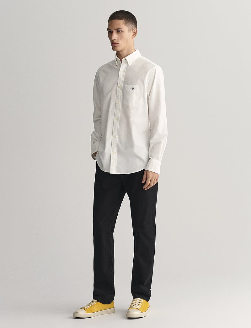 GANT - REGULAR DESERT JEANS - regular jeans - black - 5