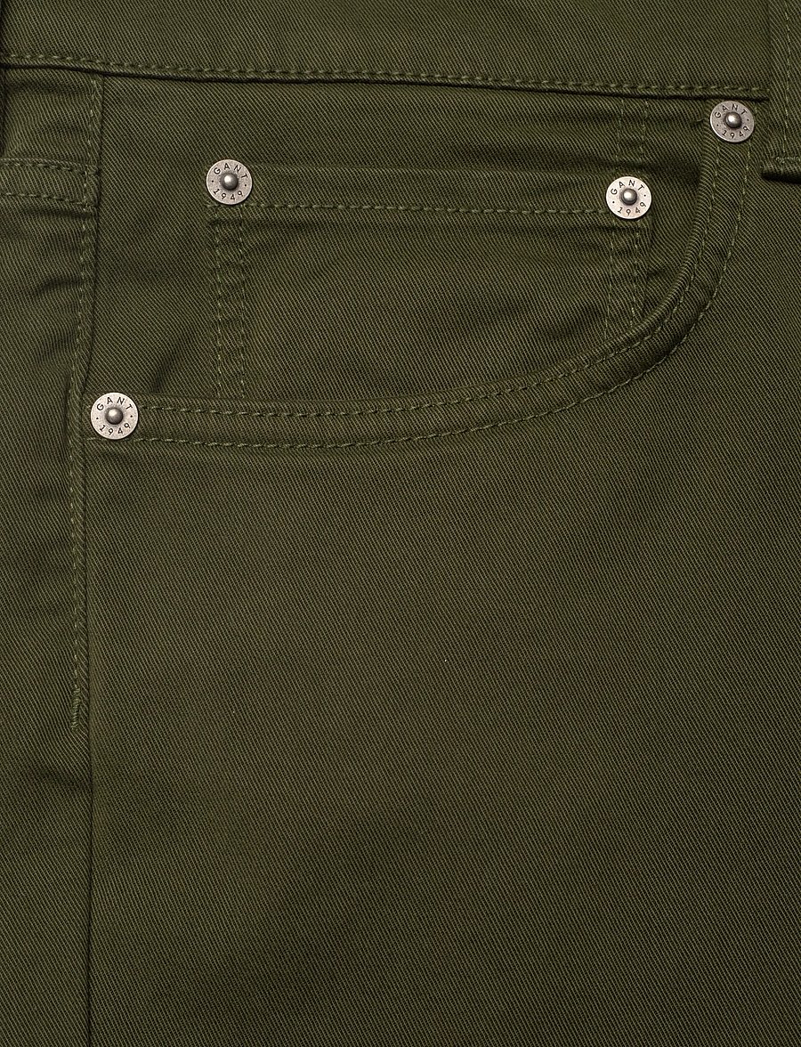 Gant - REGULAR DESERT JEANS - regular jeans - country green - 2