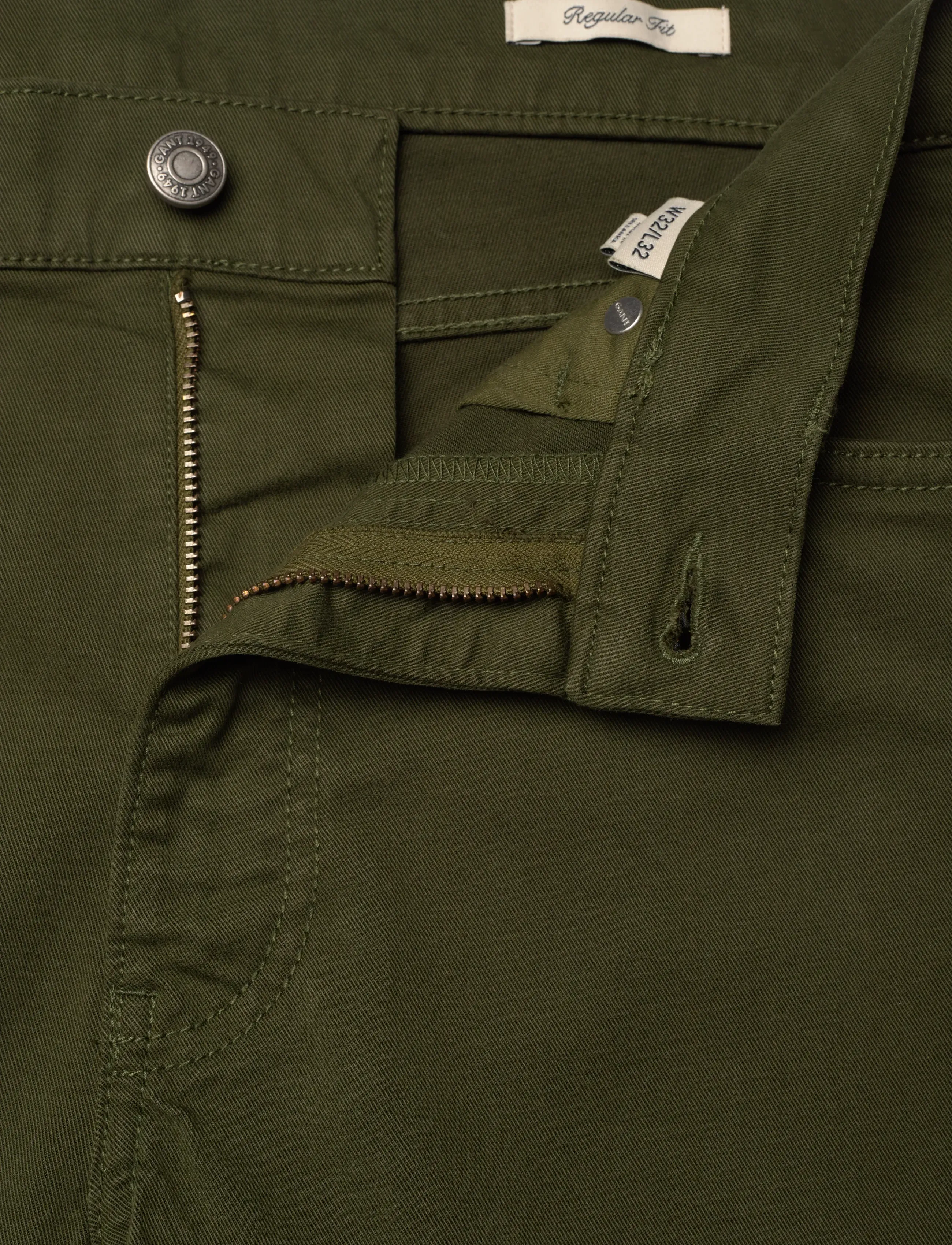 Gant - REGULAR DESERT JEANS - regular jeans - country green - 3
