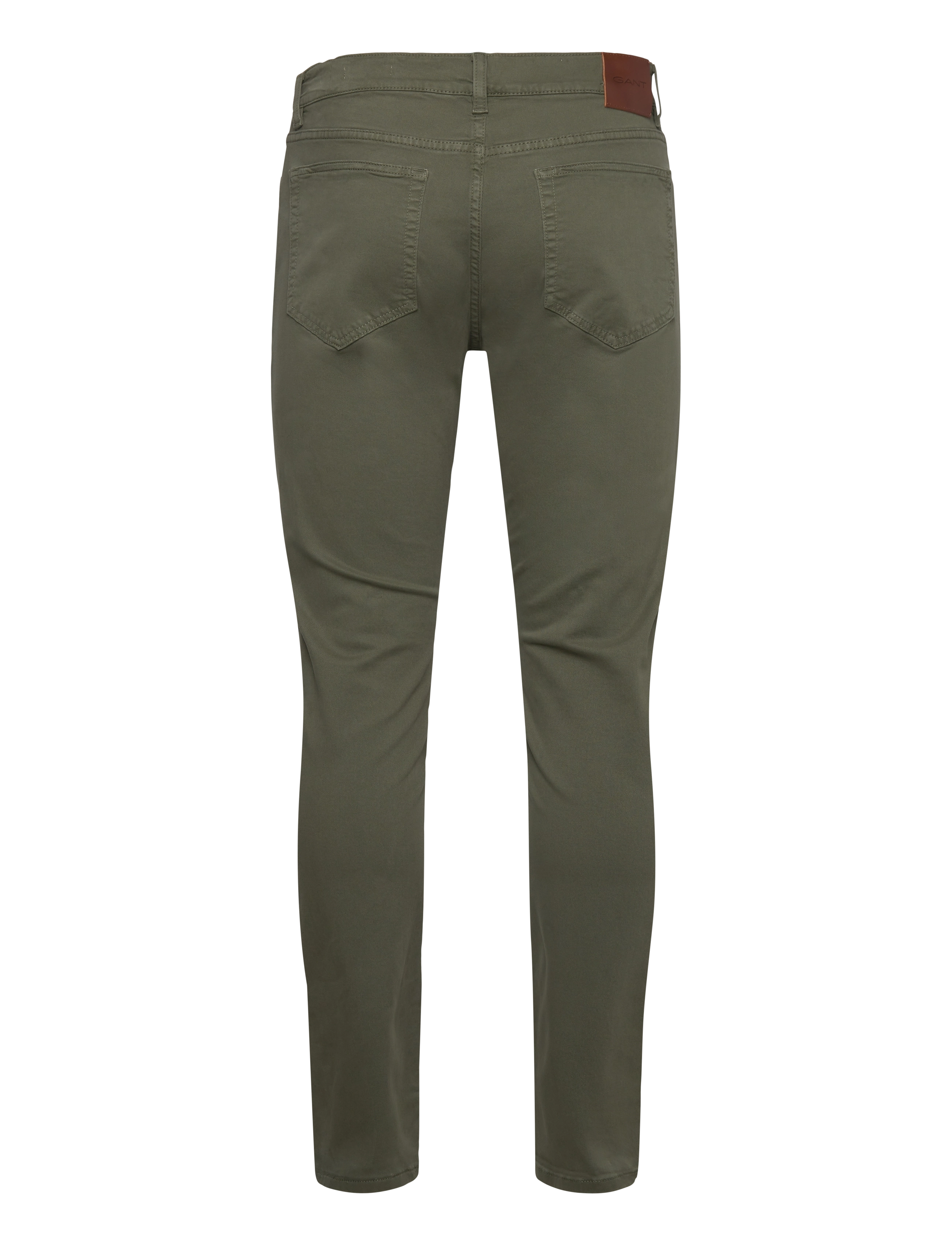 Gant - REGULAR DESERT JEANS - regular jeans - dark earthy green - 2