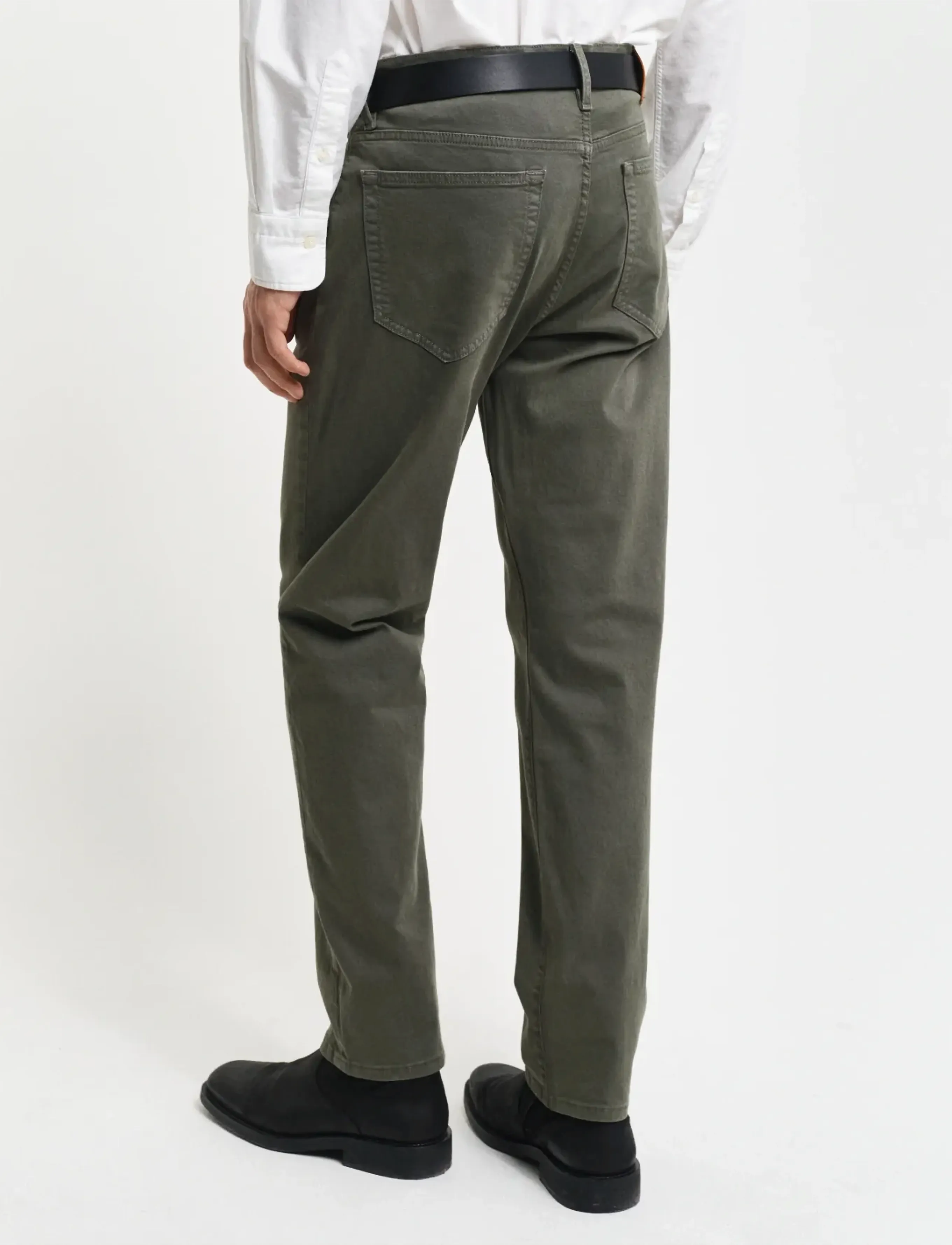 Gant - REGULAR DESERT JEANS - regular jeans - dark earthy green - 3