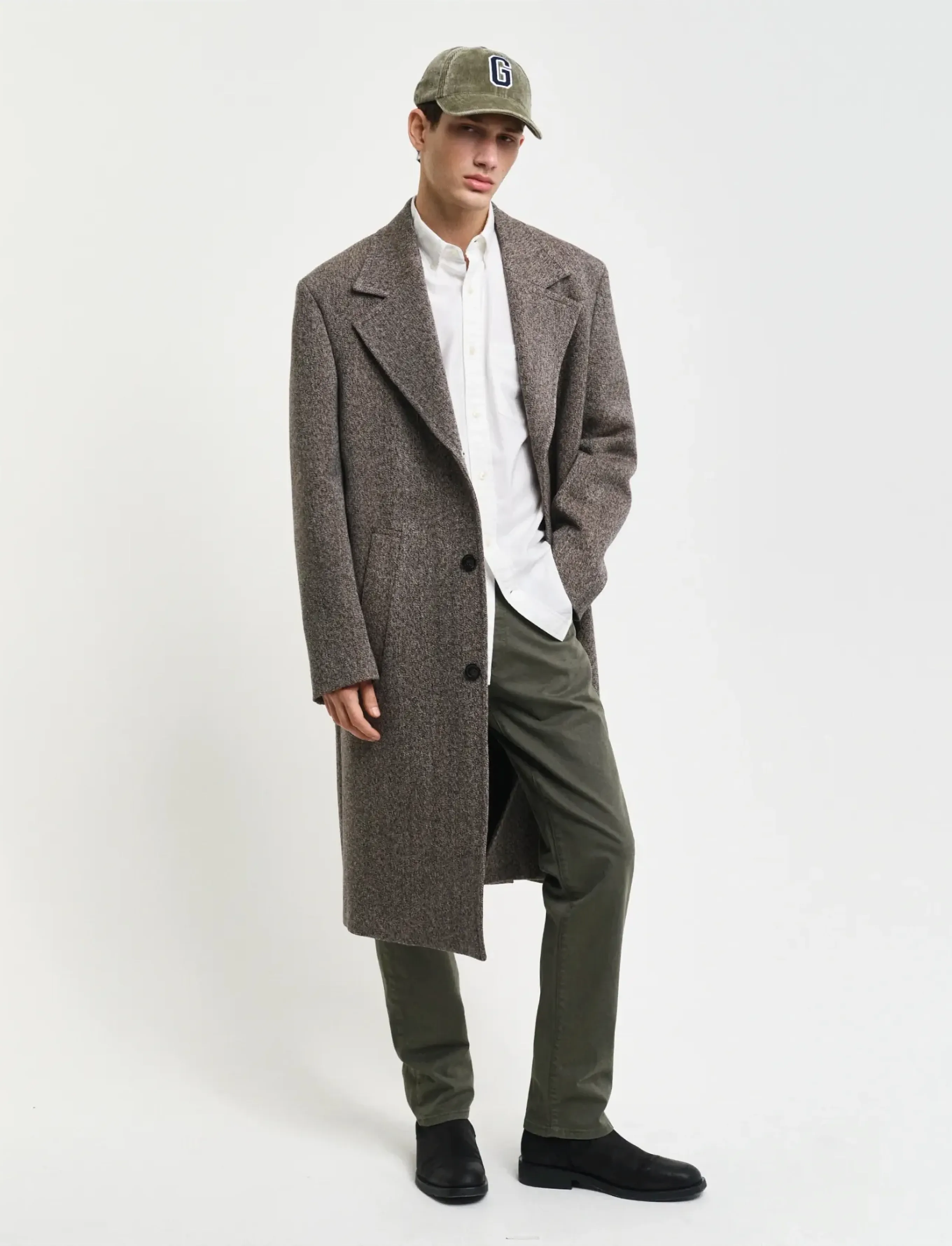 Gant - REGULAR DESERT JEANS - regular jeans - dark earthy green - 5