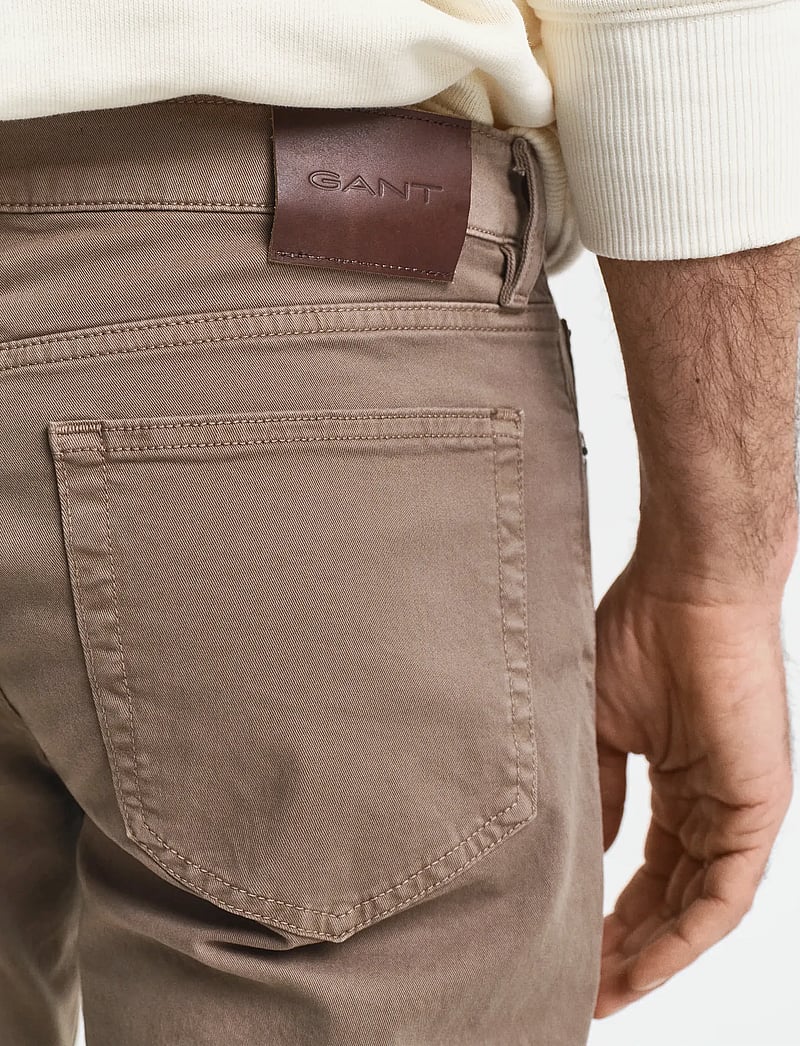 GANT - REGULAR DESERT JEANS - regular jeans - desert brown - 4