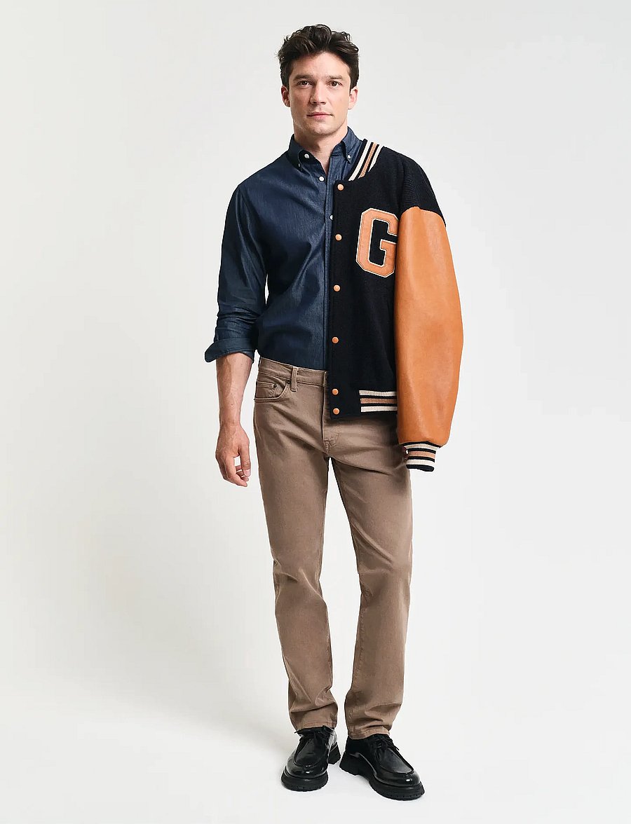 Gant - REGULAR DESERT JEANS - regular jeans - desert brown - 5