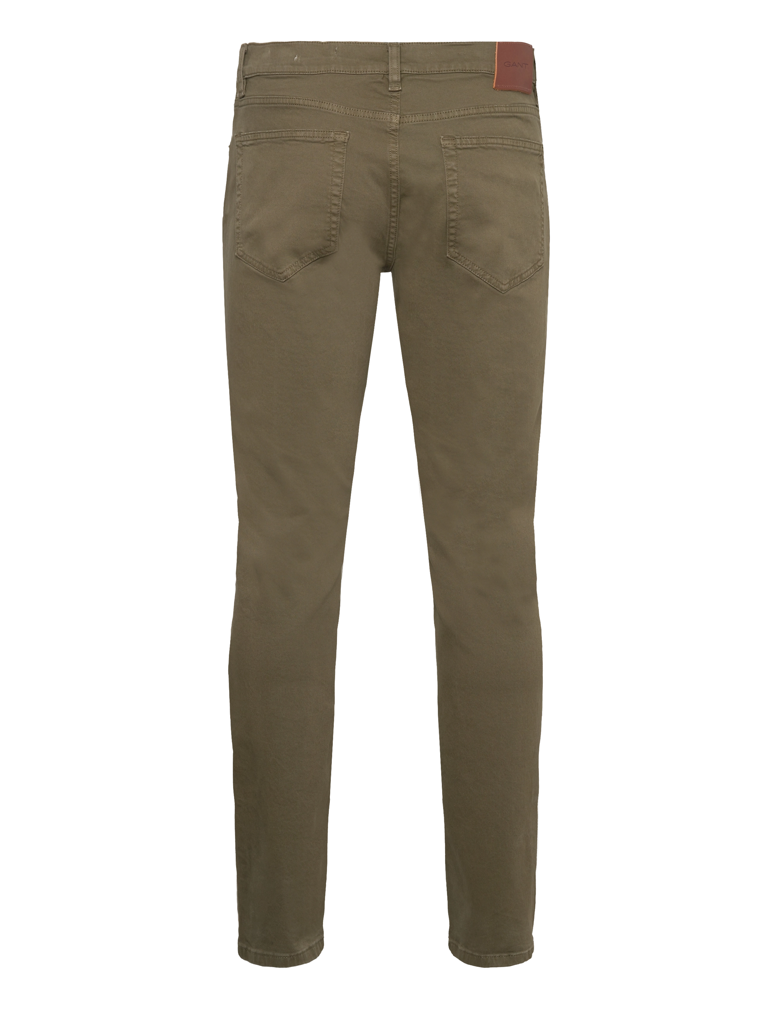 Gant - REGULAR DESERT JEANS - bukser & jeans - juniper green - 1