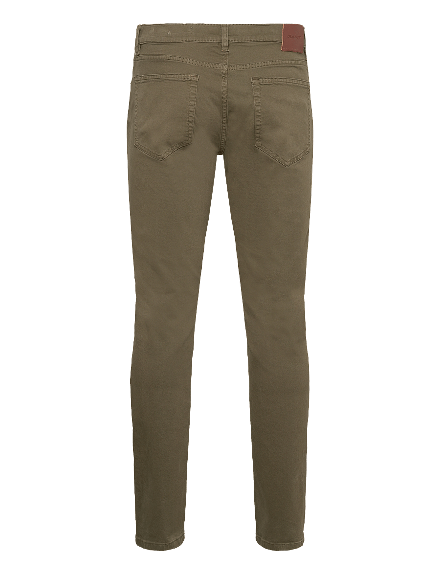 Gant - REGULAR DESERT JEANS - regular jeans - juniper green - 1