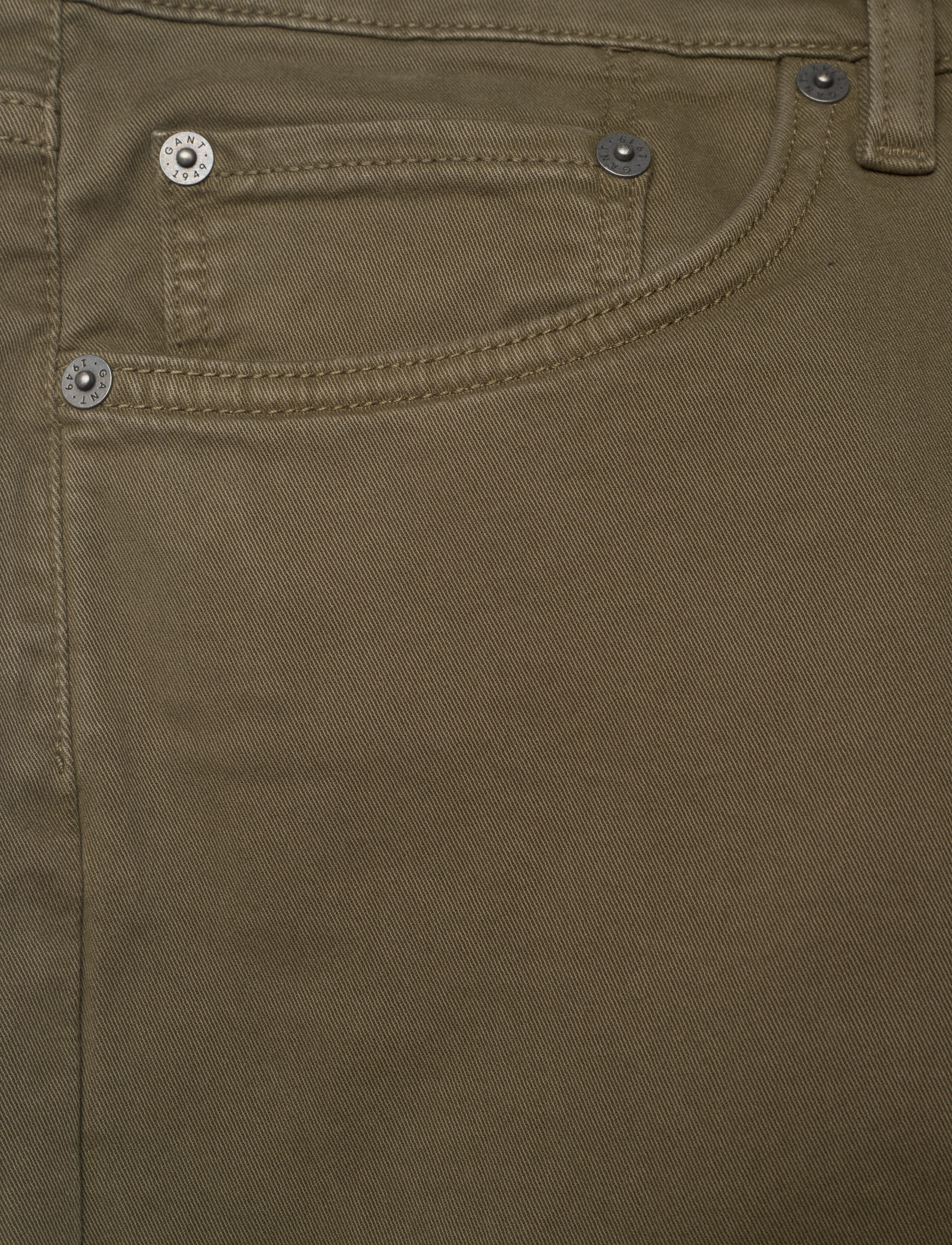 Gant - REGULAR DESERT JEANS - bukser & jeans - juniper green - 2