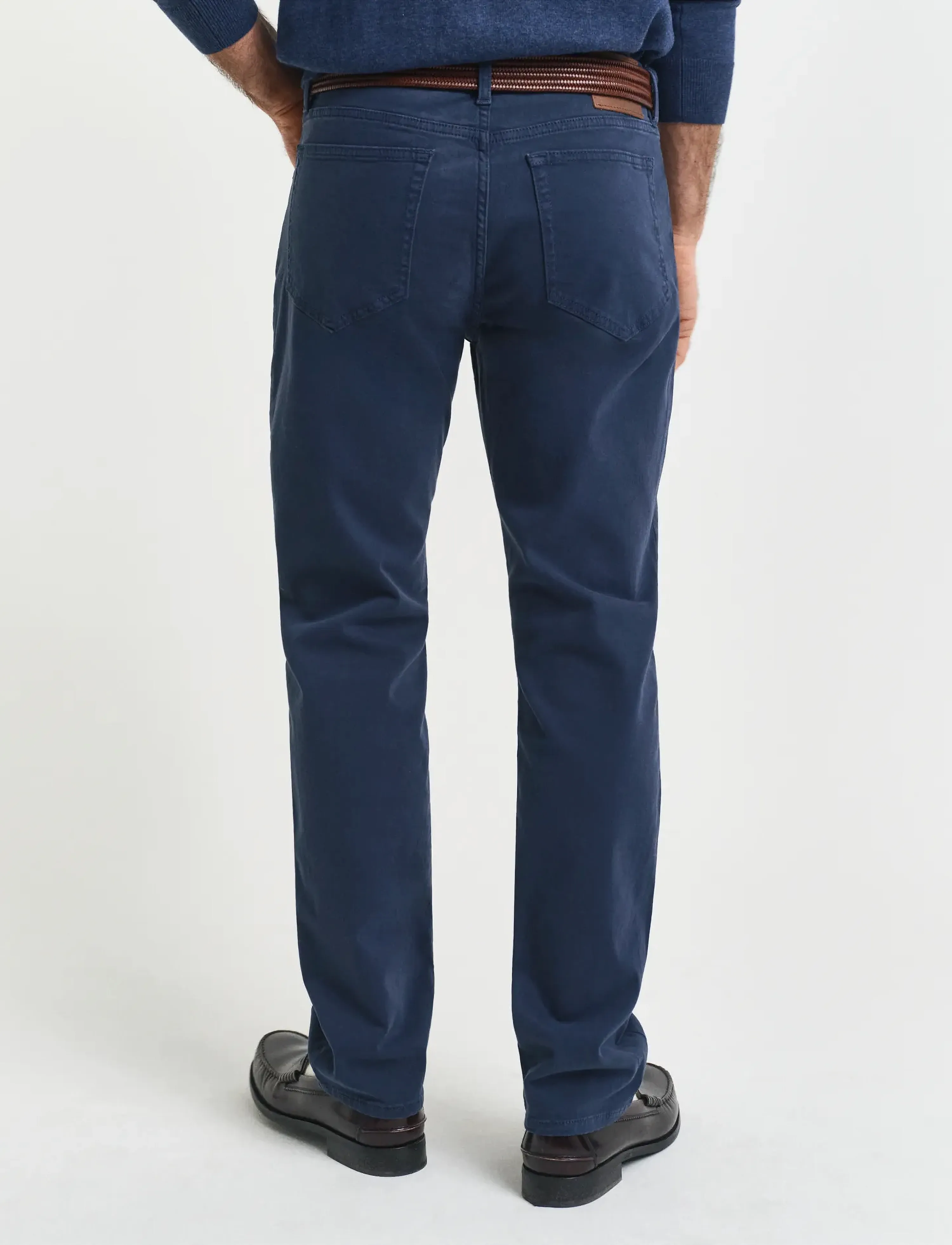 Gant - REGULAR DESERT JEANS - bukser & jeans - marine - 3