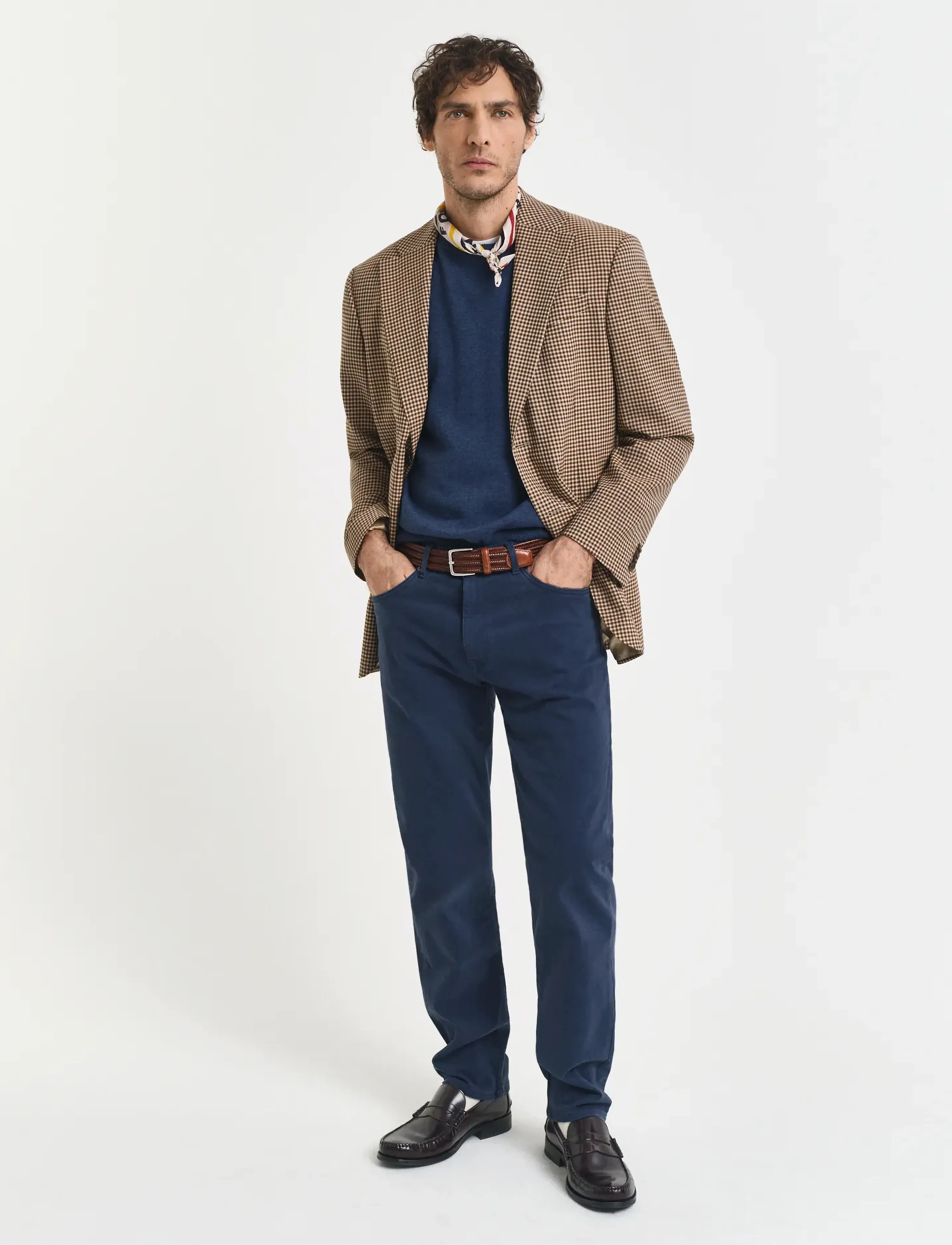 Gant - REGULAR DESERT JEANS - bukser & jeans - marine - 5