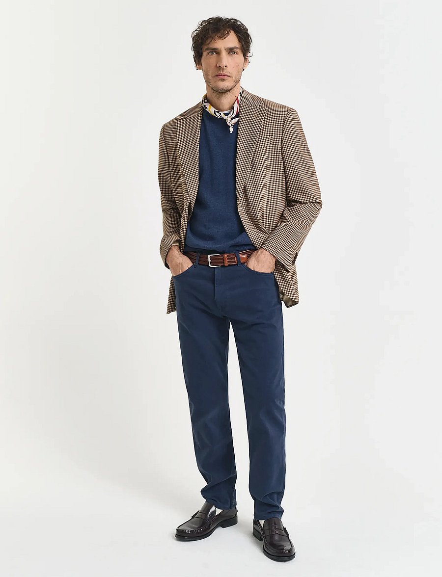 Gant - REGULAR DESERT JEANS - tavalised teksad - marine - 5