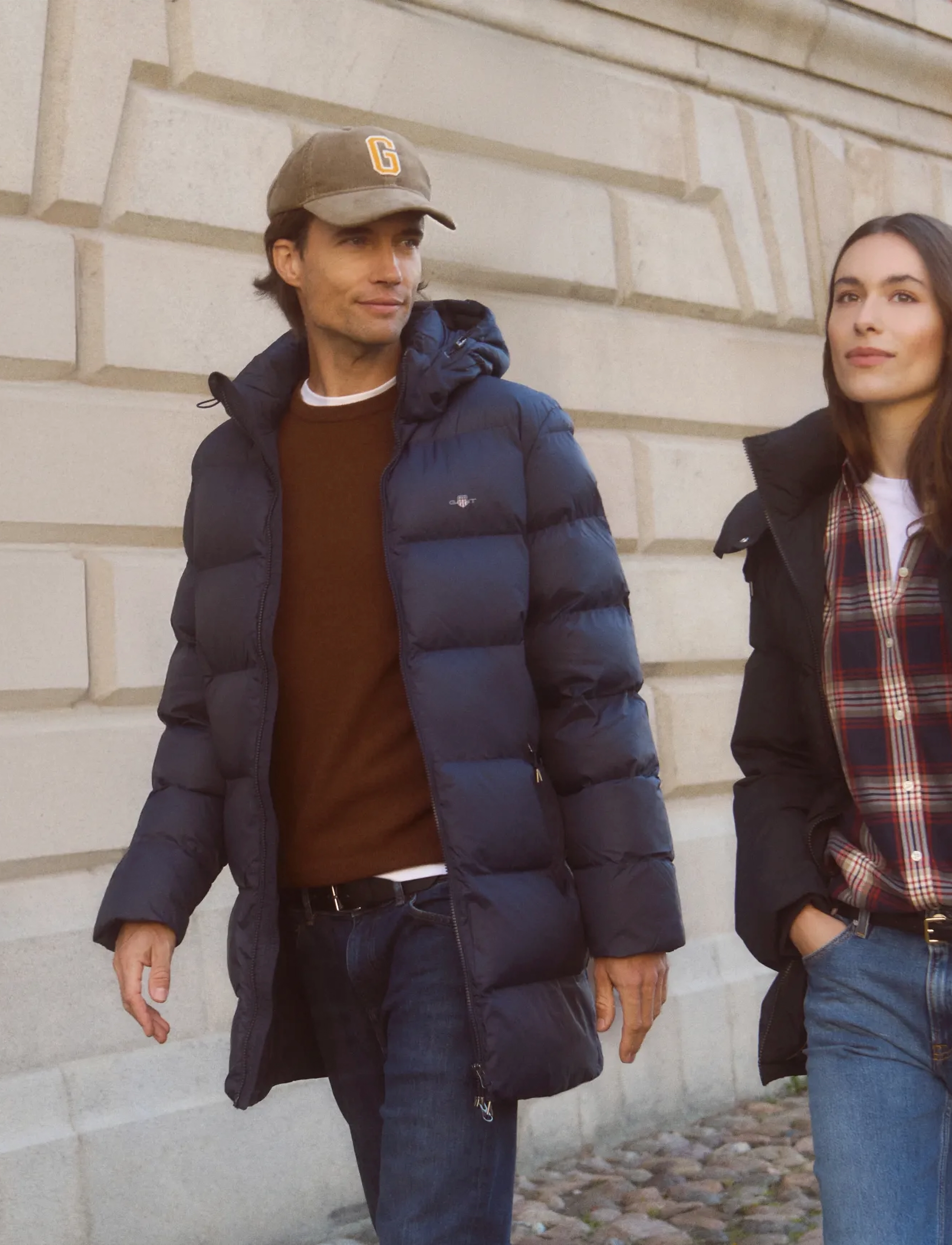 Gant REGULAR DESERT JEANS - Tänavastiil - MARINE / navy