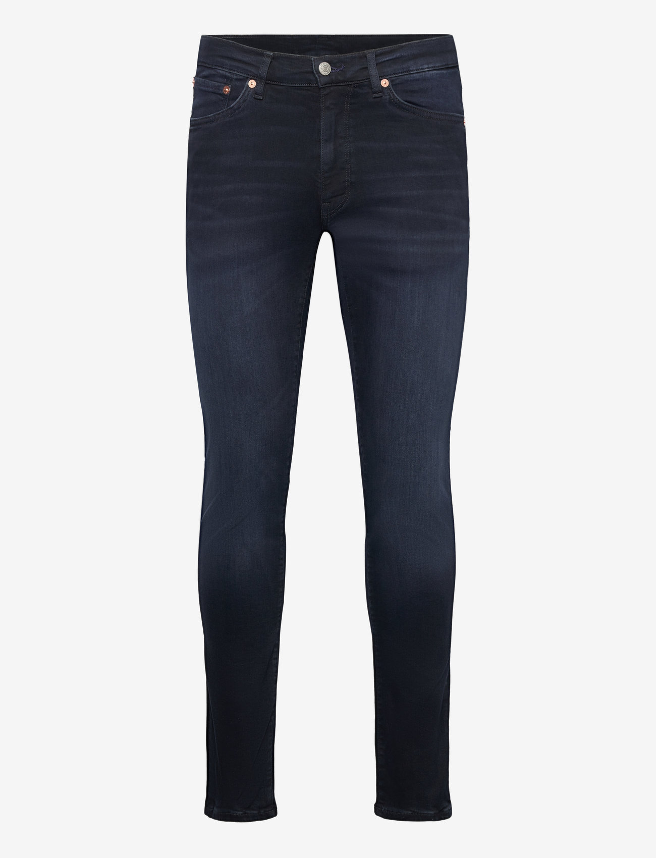 Gant - EXTRA SLIM ACTIVE RECOVER JEANS - slim fit jeans - black vintage - 1