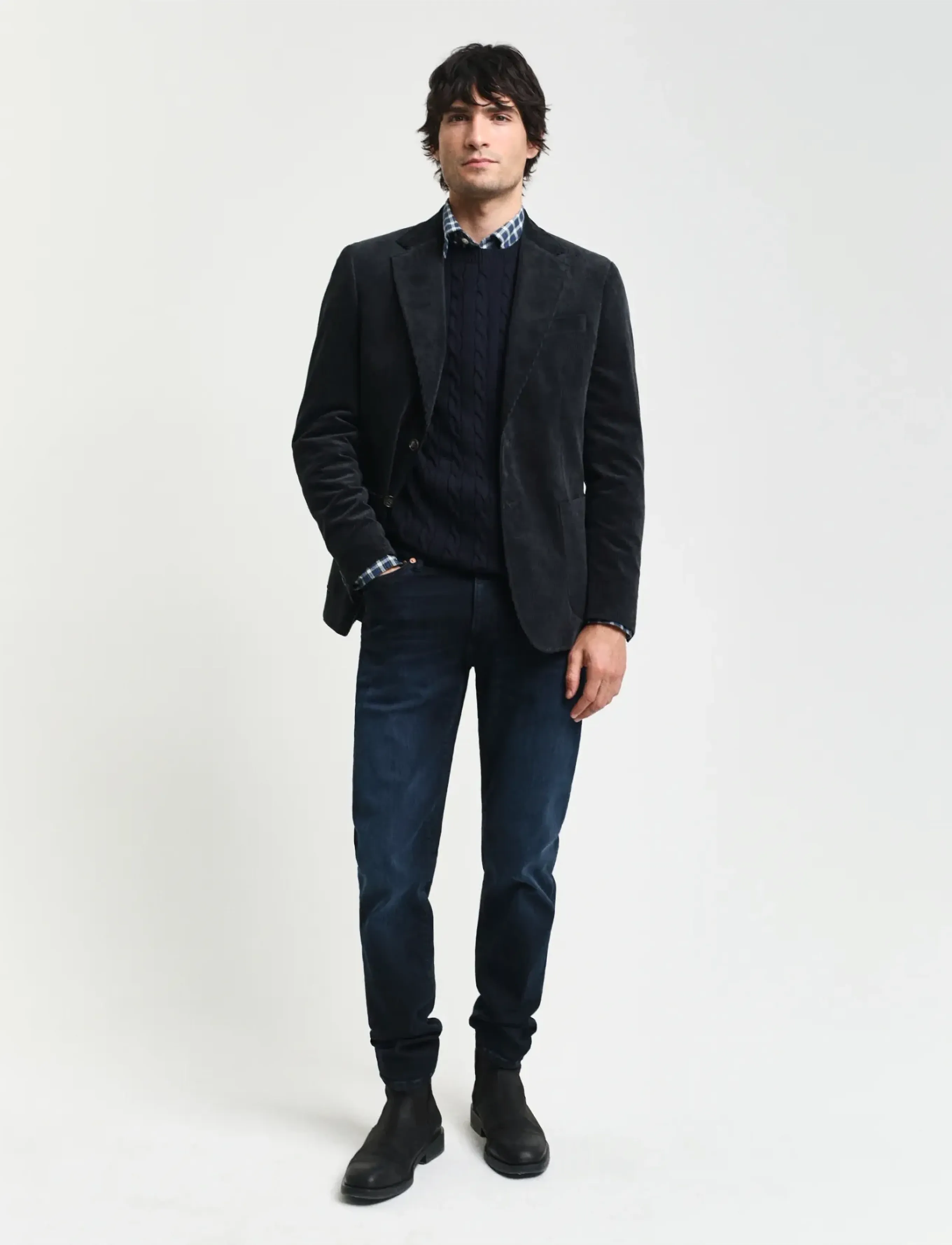 GANT EXTRA SLIM ACTIVE RECOVER JEANS - Jeansmode - BLACK VINTAGE / black