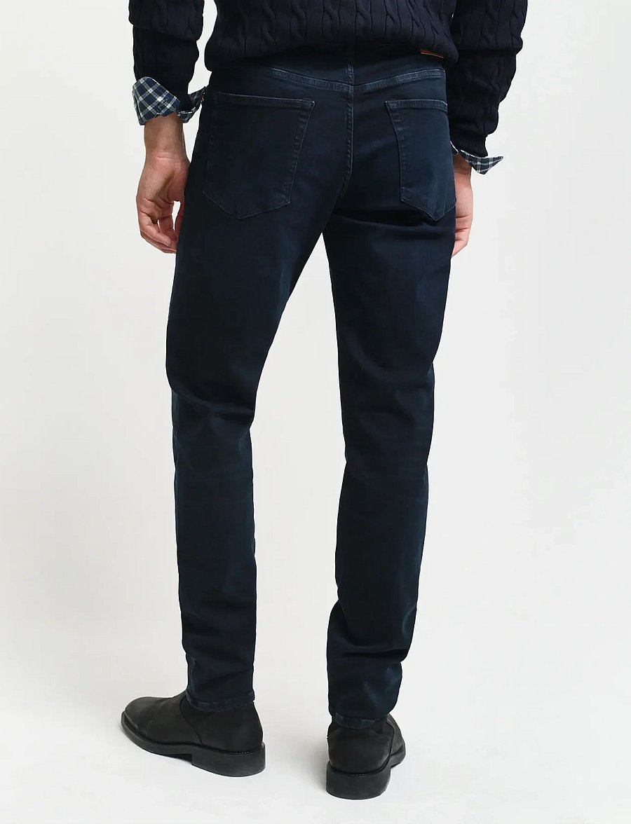 Gant - EXTRA SLIM ACTIVE RECOVER JEANS - slim jeans - black vintage - 3