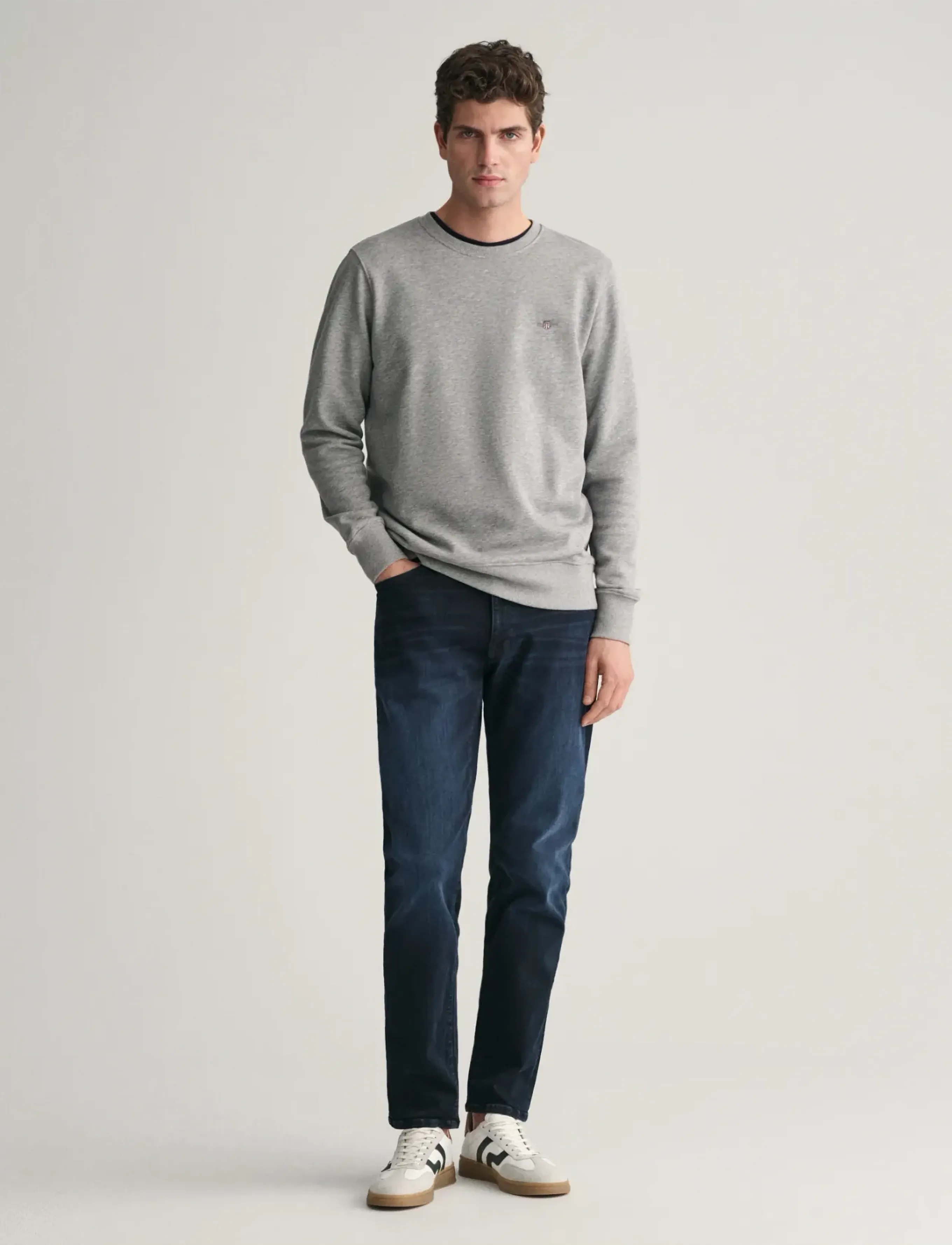 Gant - EXTRA SLIM ACTIVE RECOVER JEANS - püksid & teksad - black vintage - 5