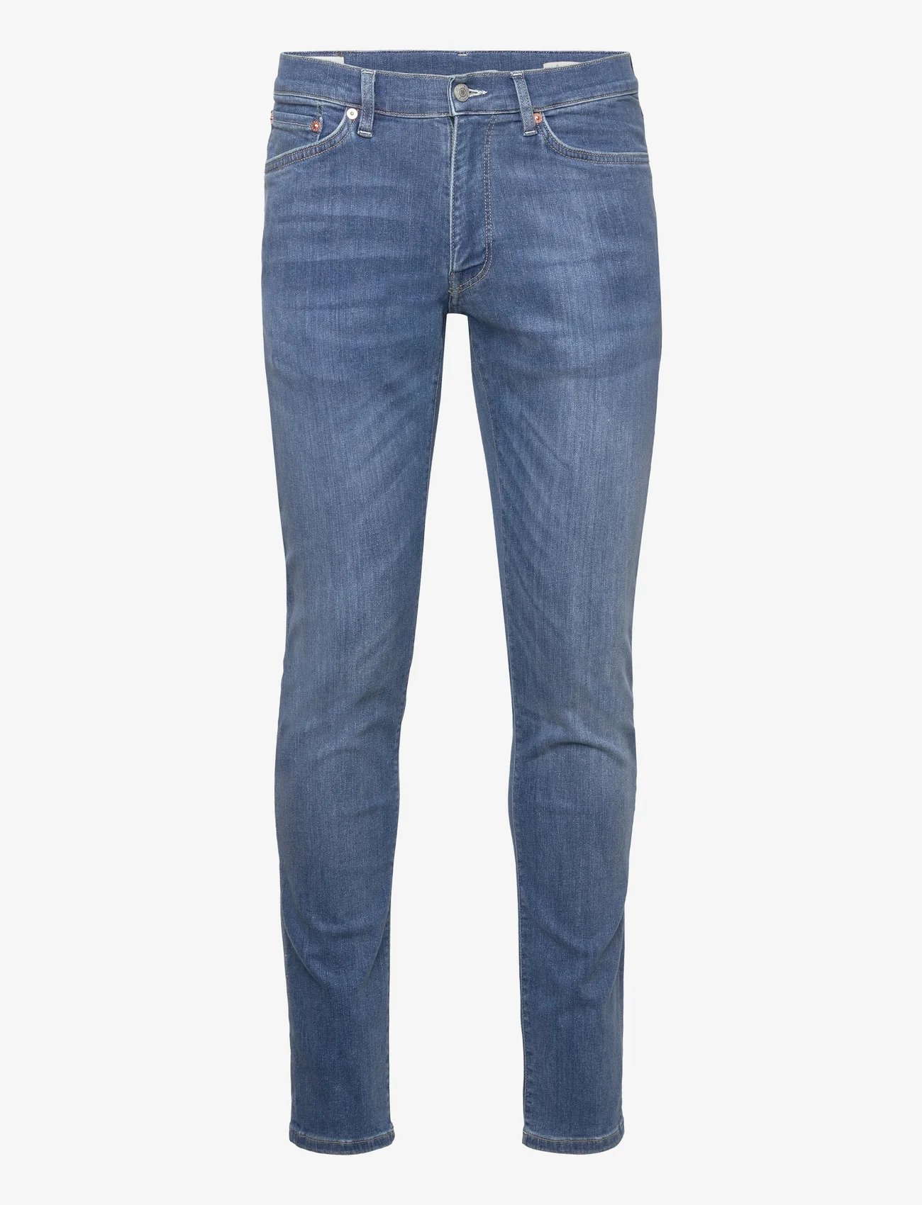 GANT - EXTRA SLIM ACTIVE RECOVER JEANS - slim jeans - mid blue broken in - 0