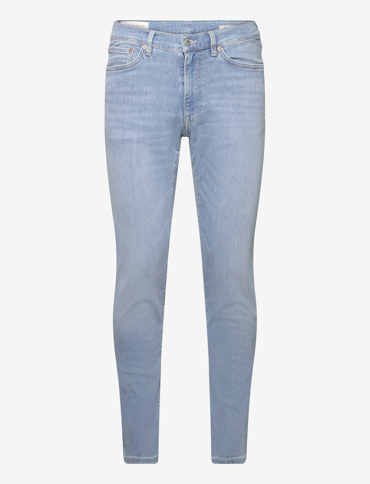 GANT - EXTRA SLIM ACTIVE RECOVER JEANS - slim jeans - semi light blue worn in - 1