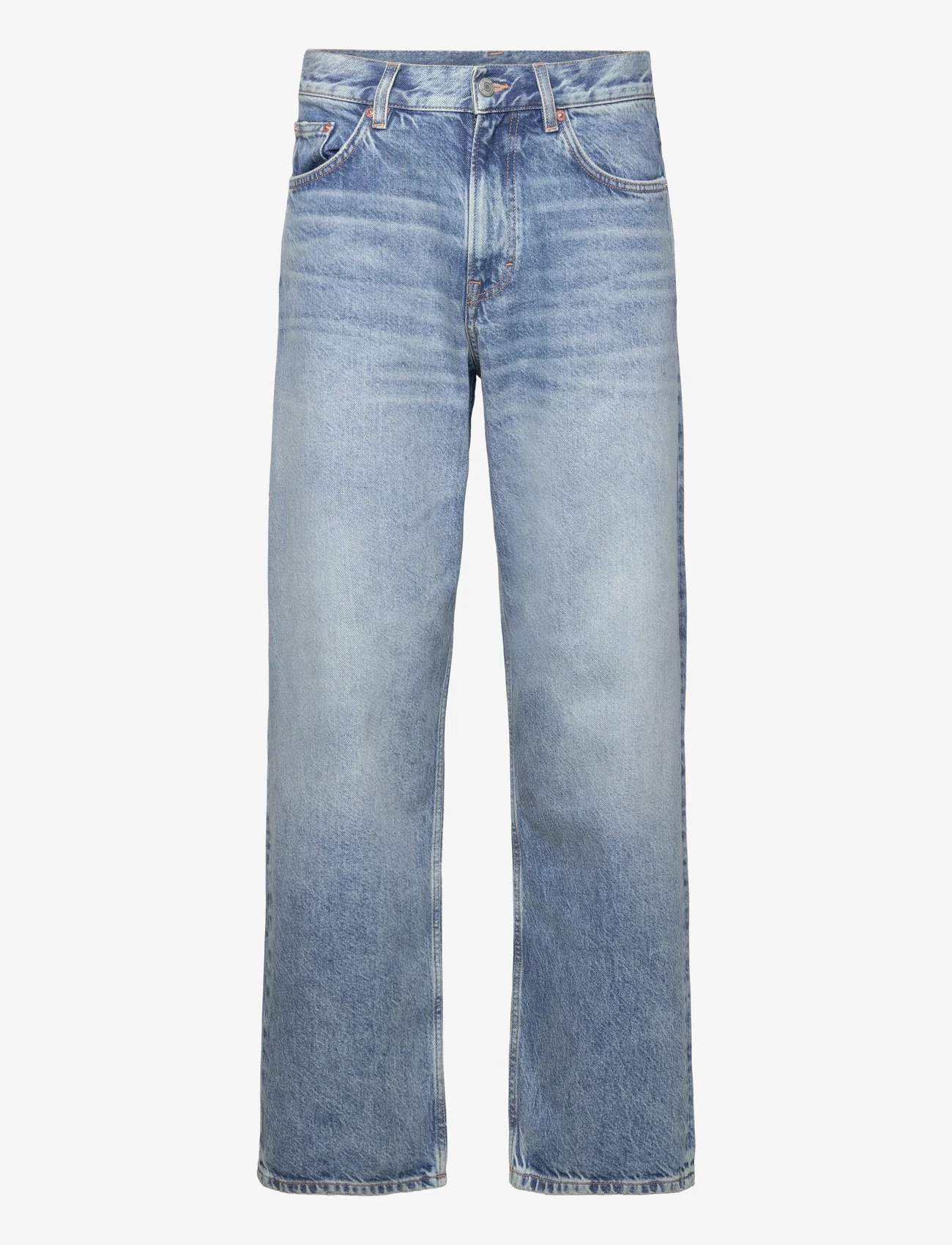 GANT - LOOSE FIT JEANS - loose jeans - light blue worn in - 0