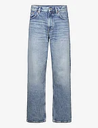 LOOSE FIT JEANS - LIGHT BLUE WORN IN