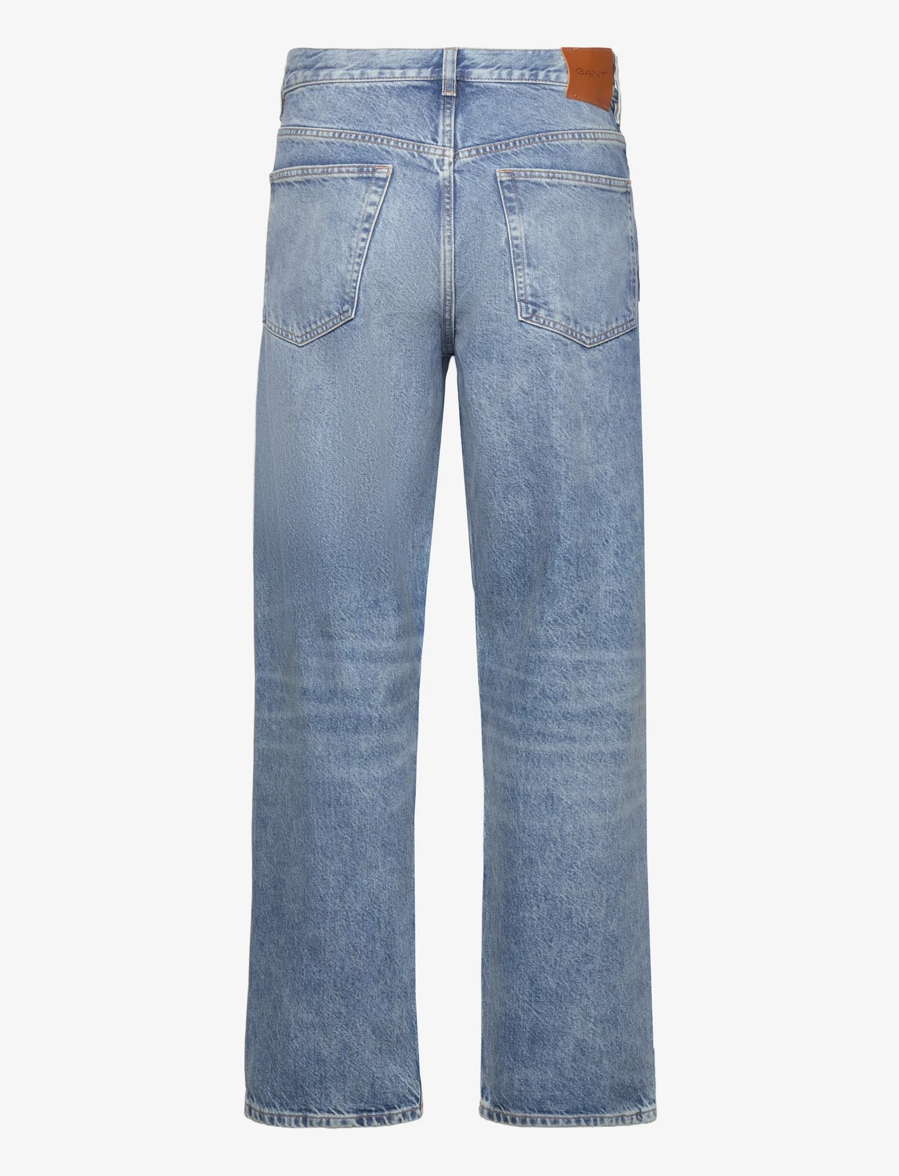 GANT - LOOSE FIT JEANS - loose jeans - light blue worn in - 1