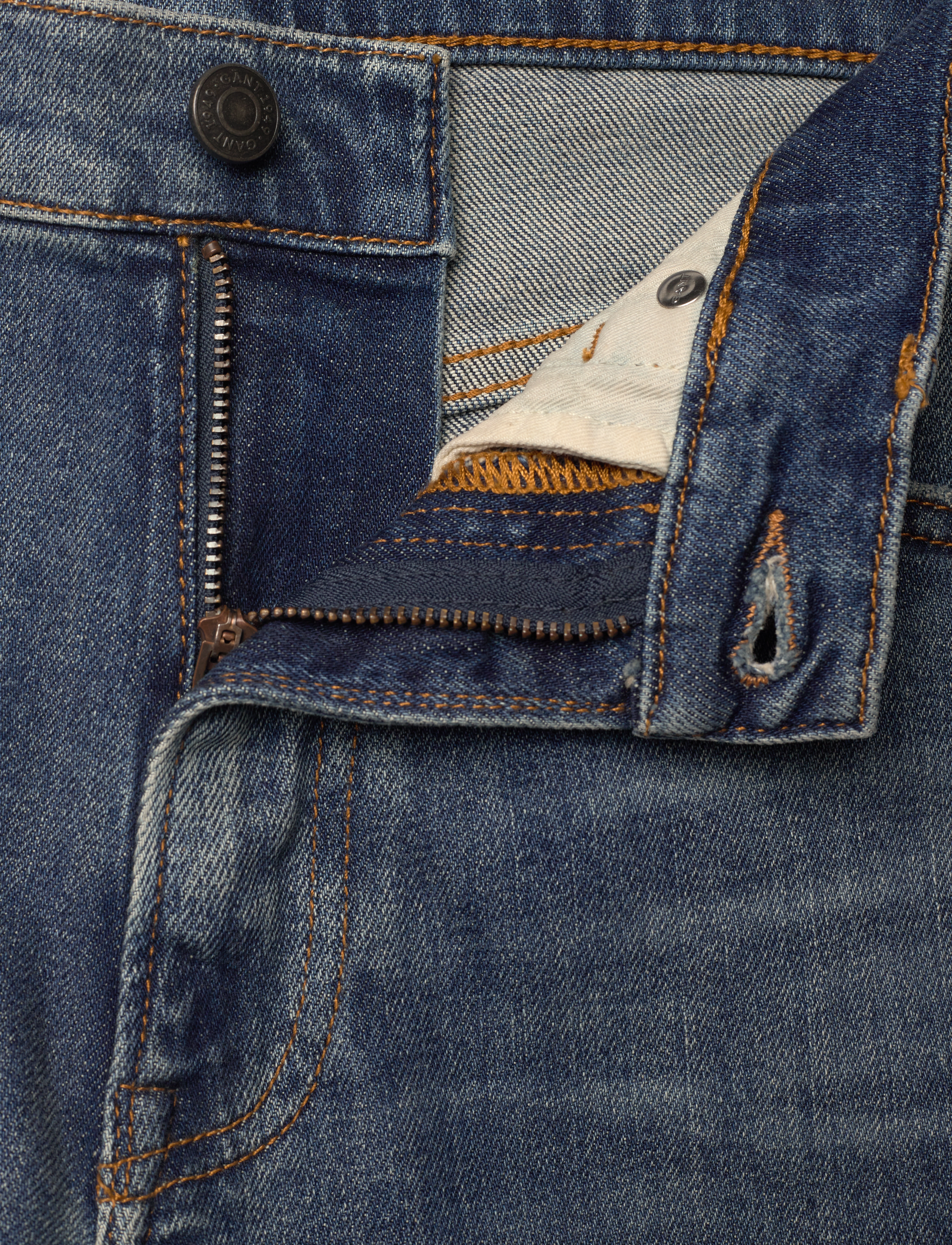GANT - SLIM ARCHIVE WASH JEANS - semi light blue archive - 3
