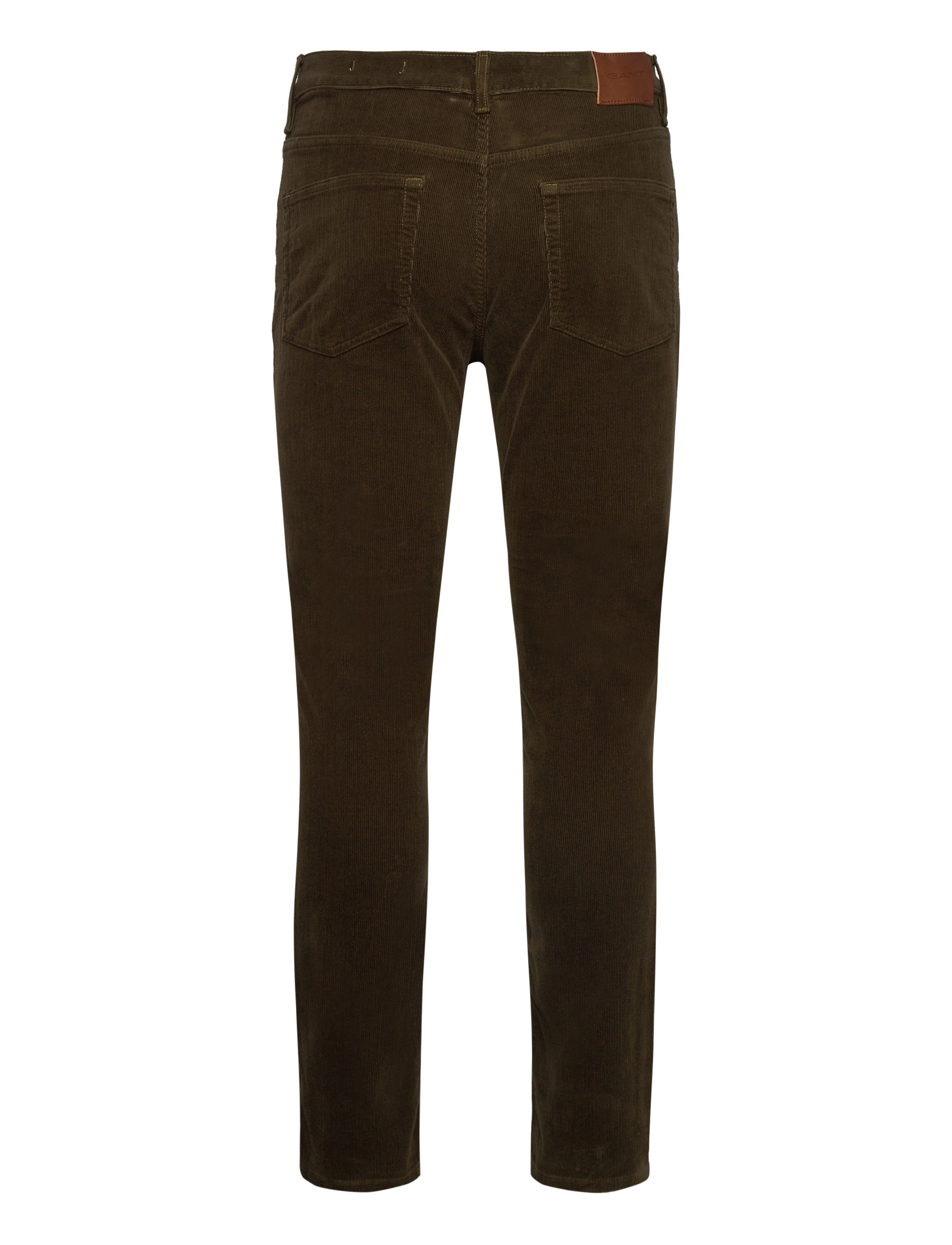 GANT - SLIM CORD JEANS - dark cactus - 1