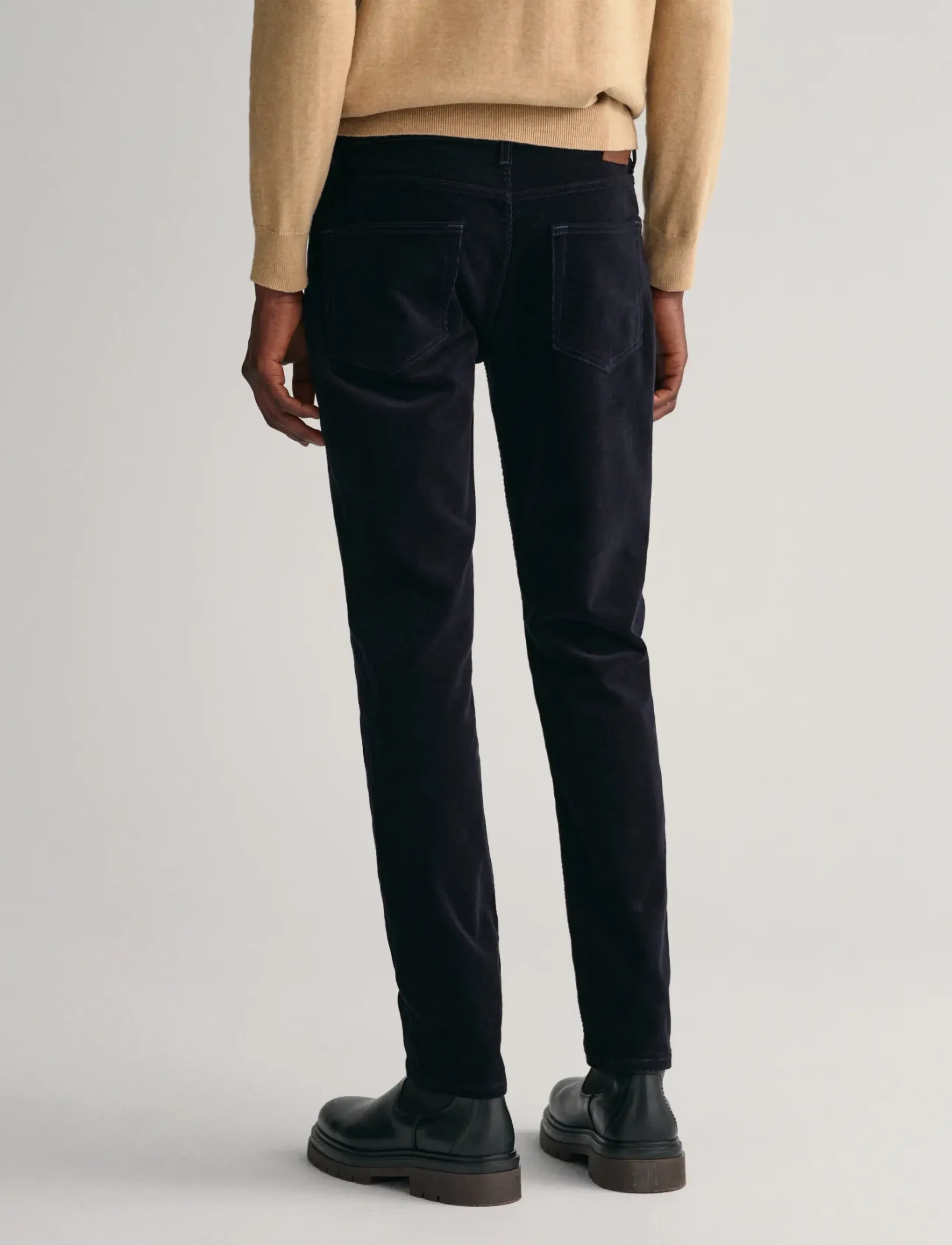 GANT - SLIM CORD JEANS - evening blue - 3