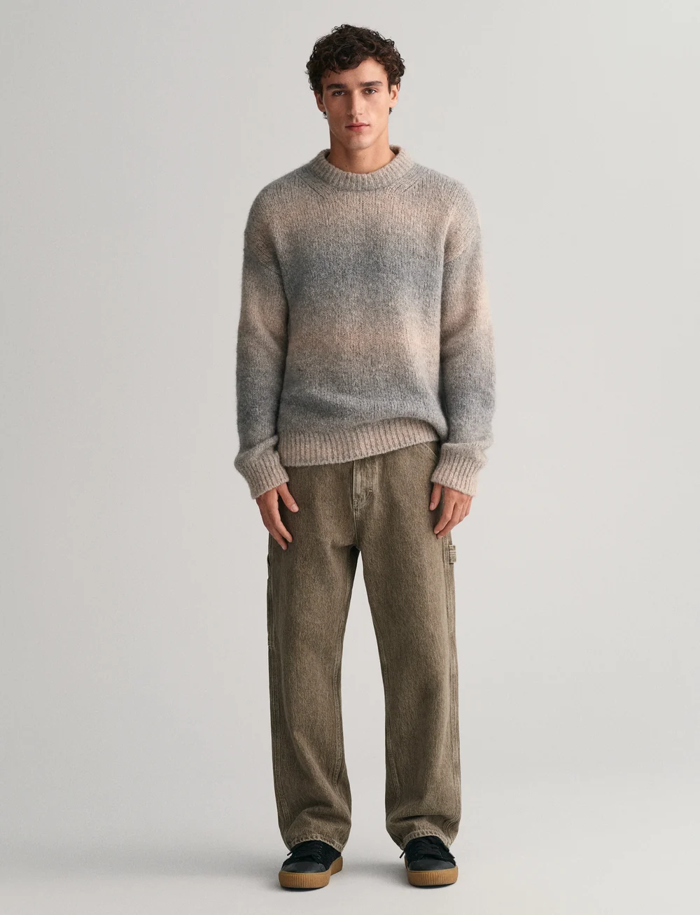 GANT - WORKWEAR JEANS - relaxed jeans - desert brown - 0