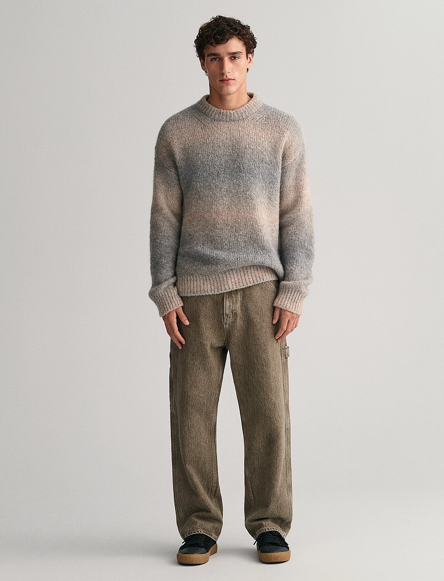 Gant - WORKWEAR JEANS - loose jeans - desert brown - 0