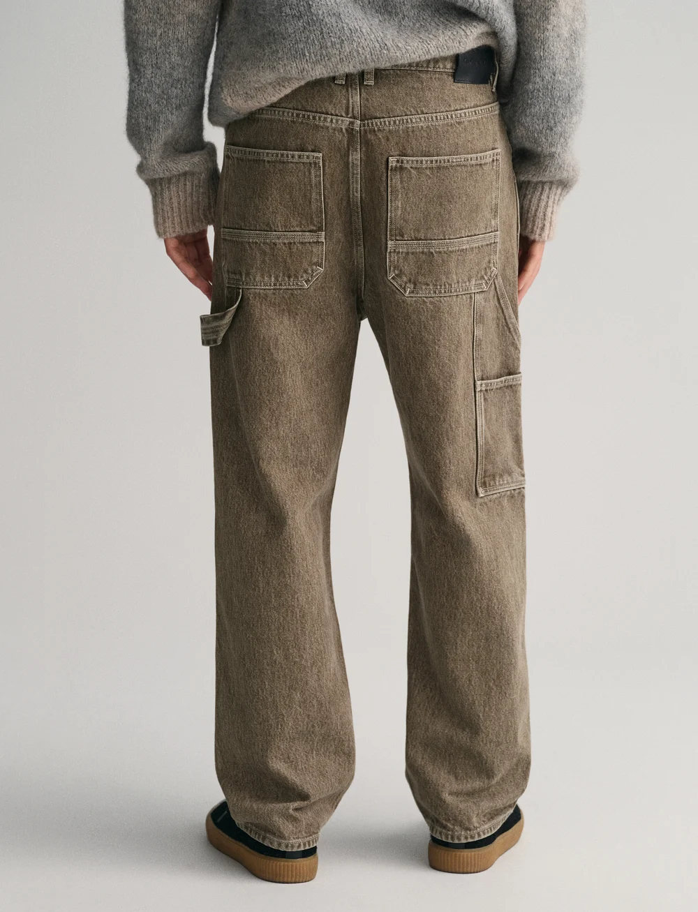 GANT - WORKWEAR JEANS - relaxed jeans - desert brown - 3