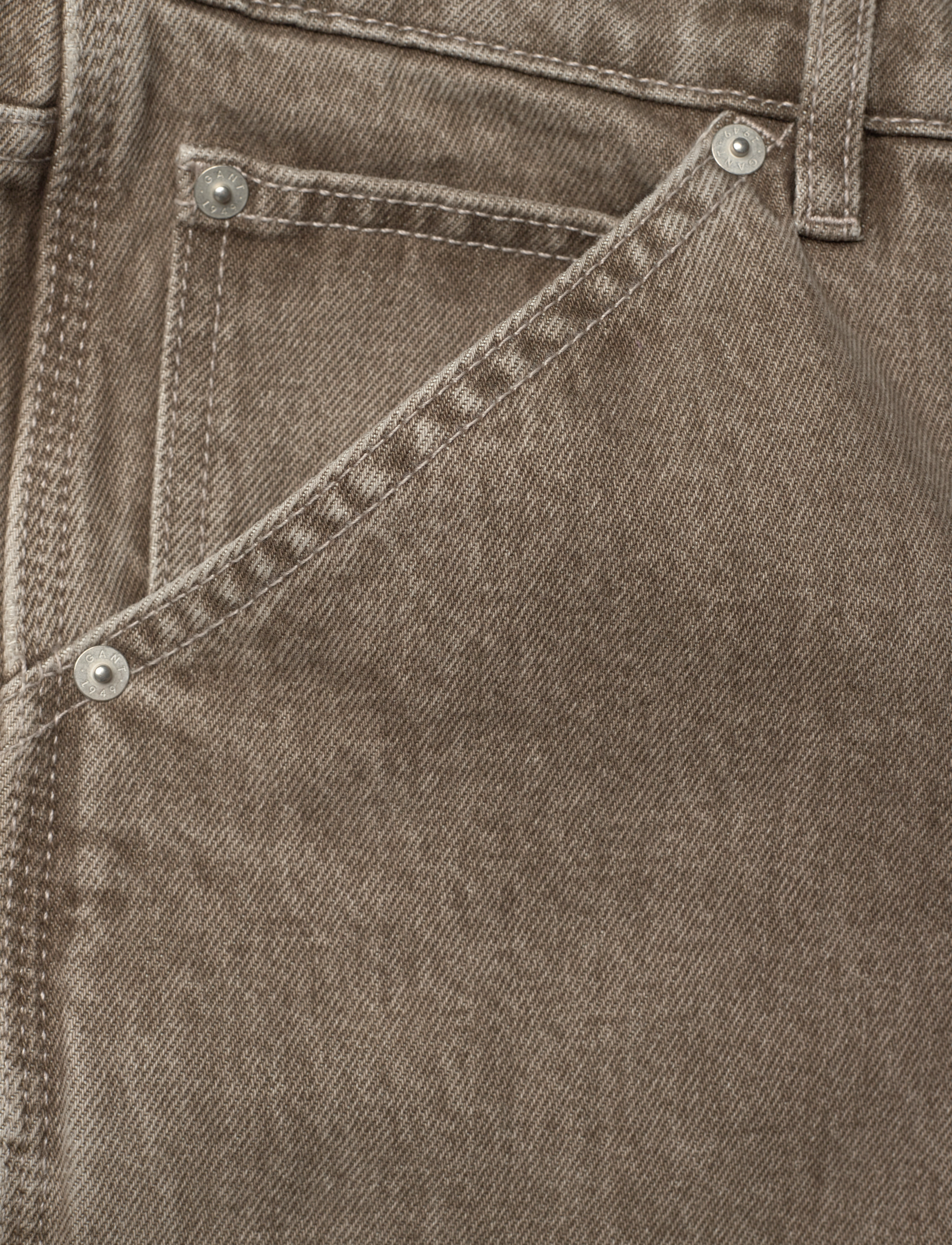 GANT - WORKWEAR JEANS - desert brown - 5