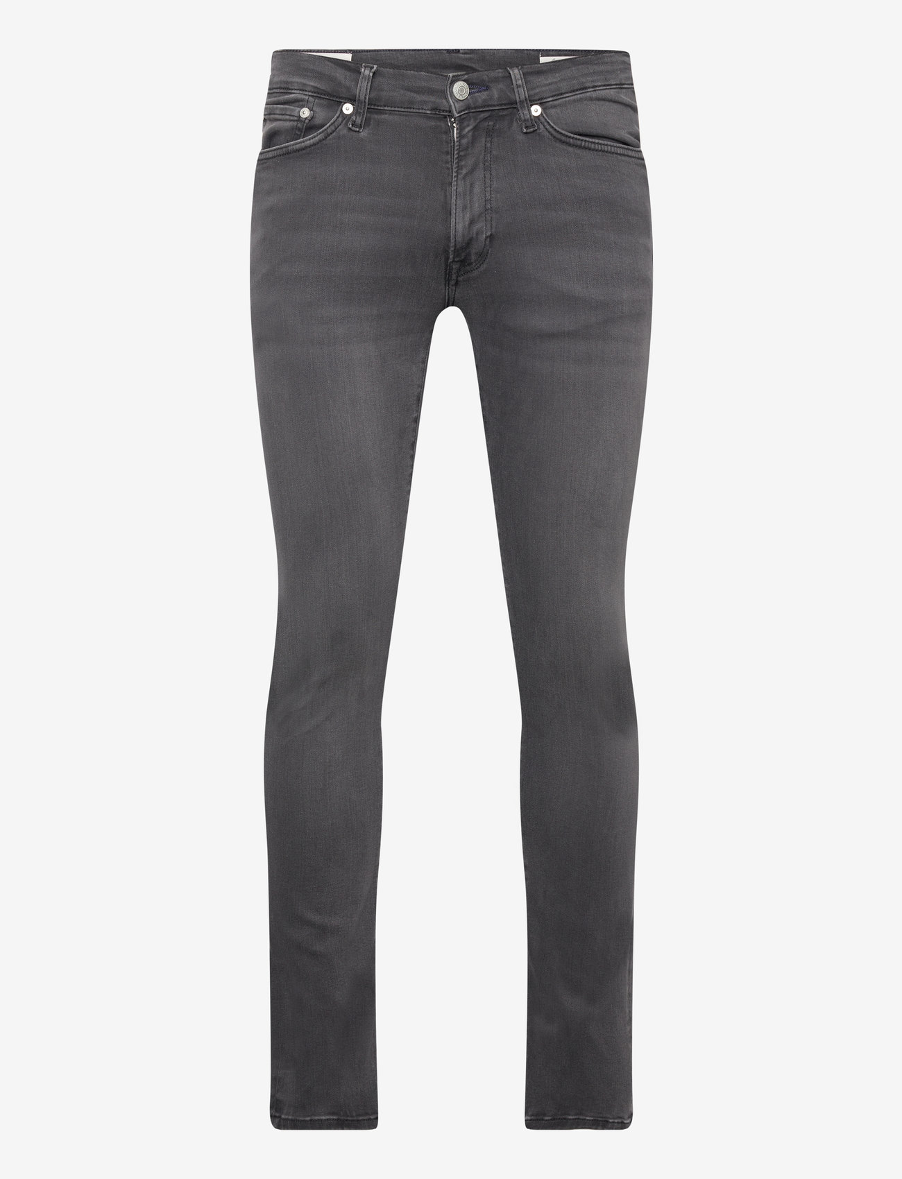 GANT - EXTRA SLIM ACTIVE REC BLK JEANS - slim jeans - black worn in - 1