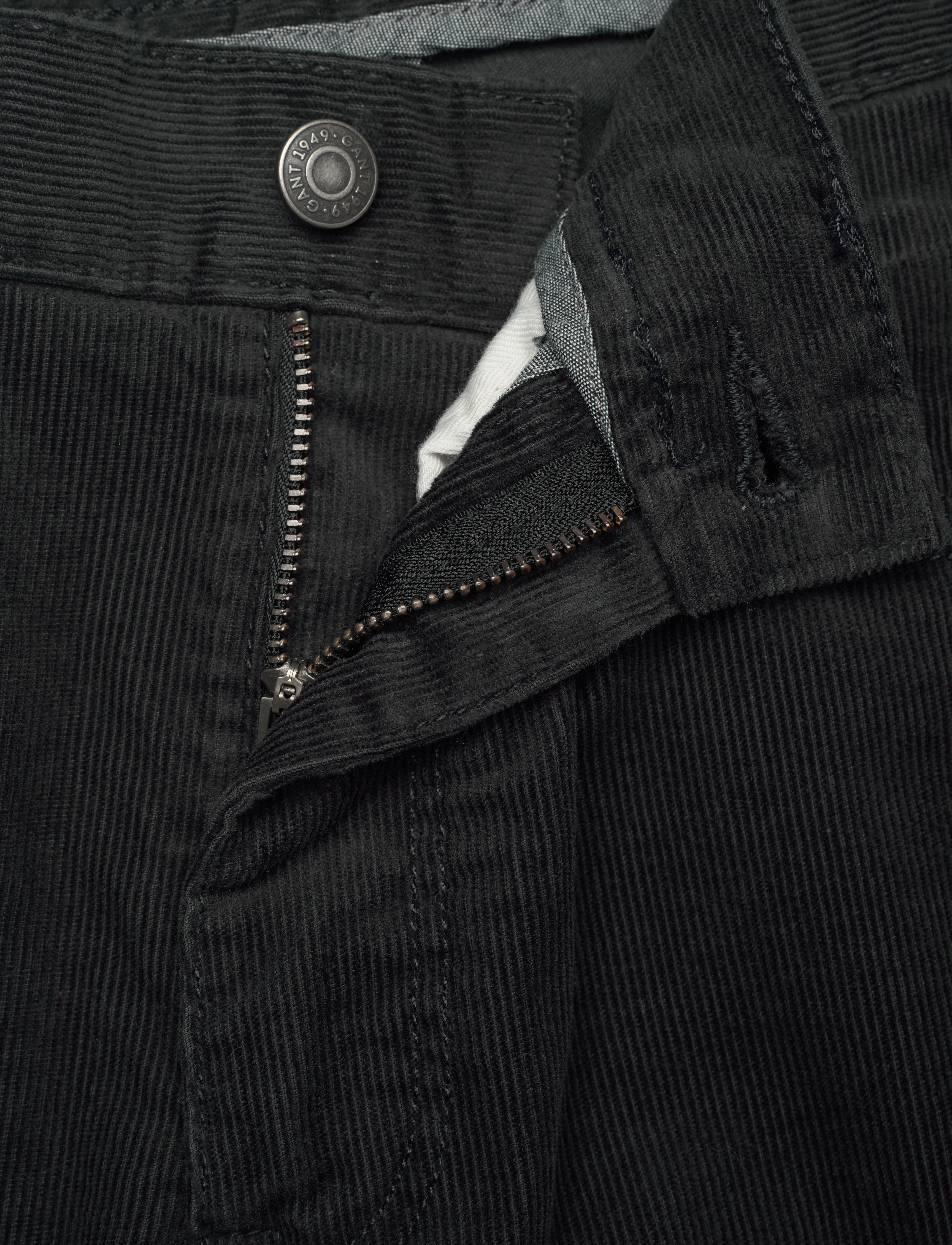 GANT - D1. HAYES CORD JEANS - black - 4