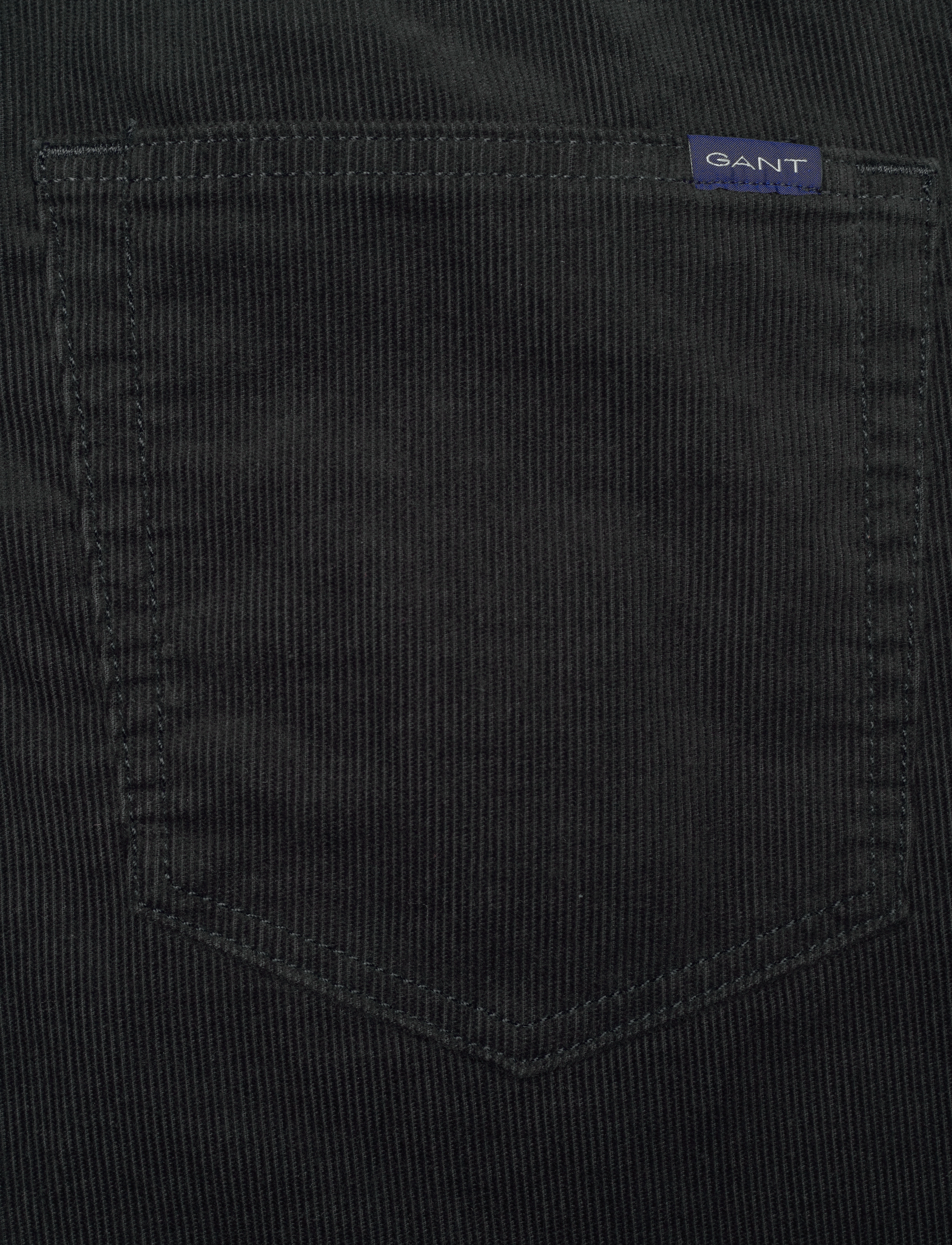 GANT - D1. HAYES CORD JEANS - black - 5
