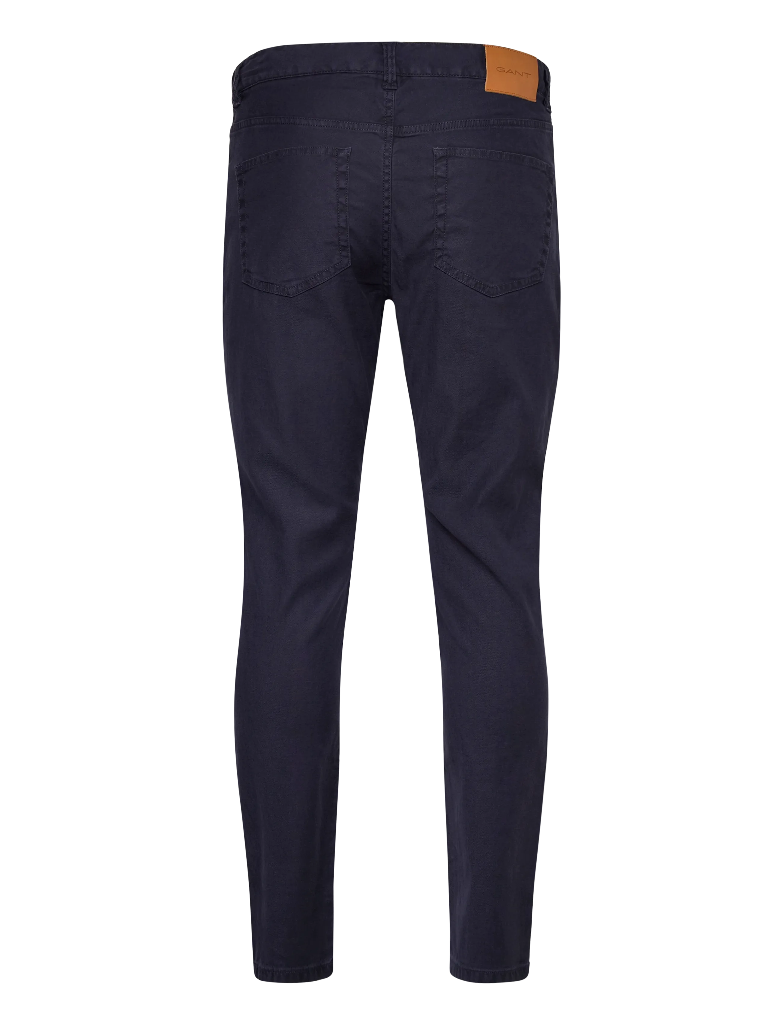 Gant - SLIM COT/LINEN JEANS - slim jeans - evening blue - 1