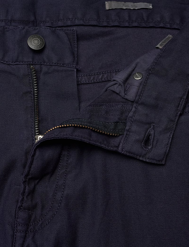 Gant - SLIM COT/LINEN JEANS - kitsad teksad - evening blue - 3